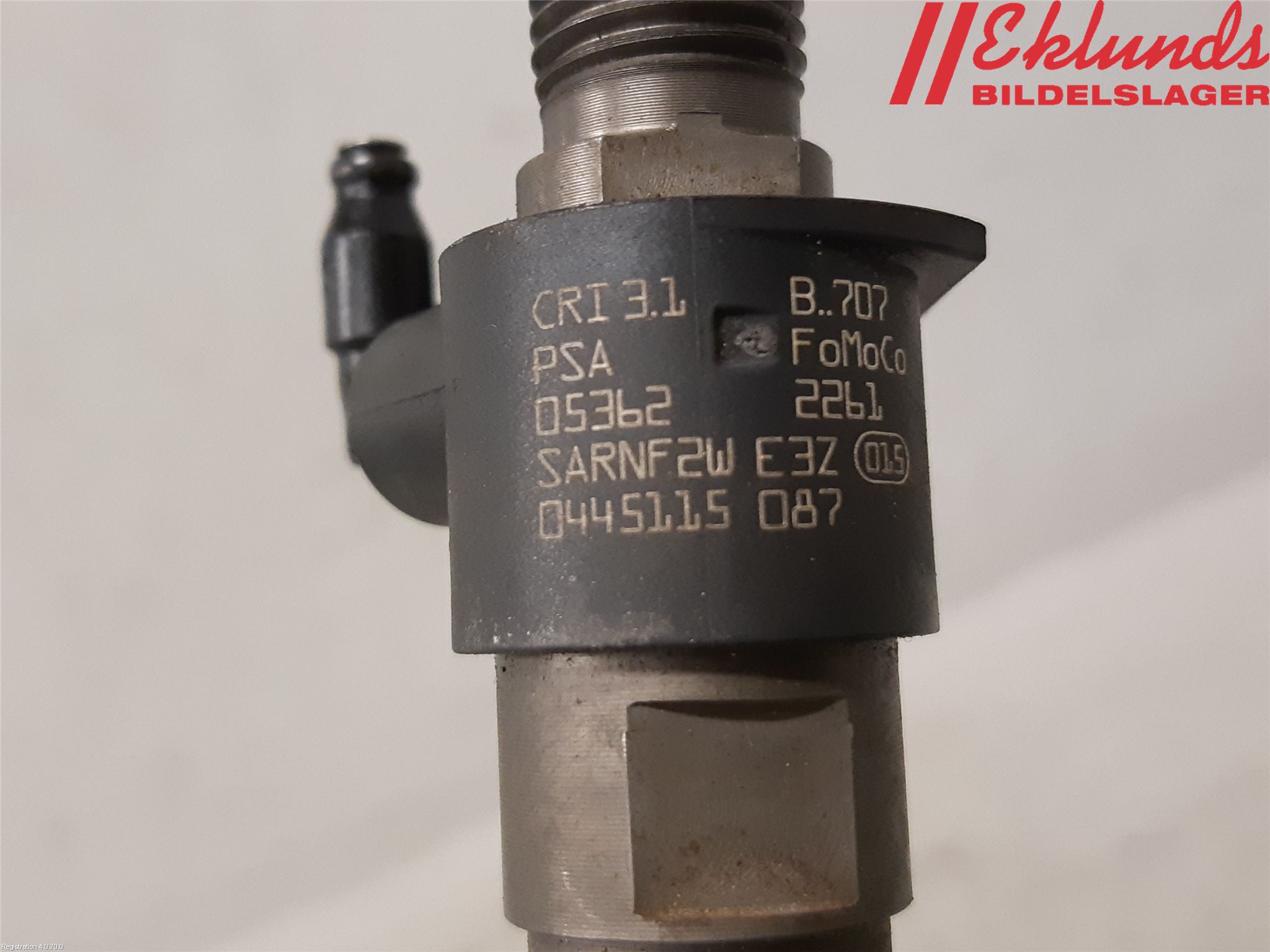 Peugeot 508 11-18 Injspridare