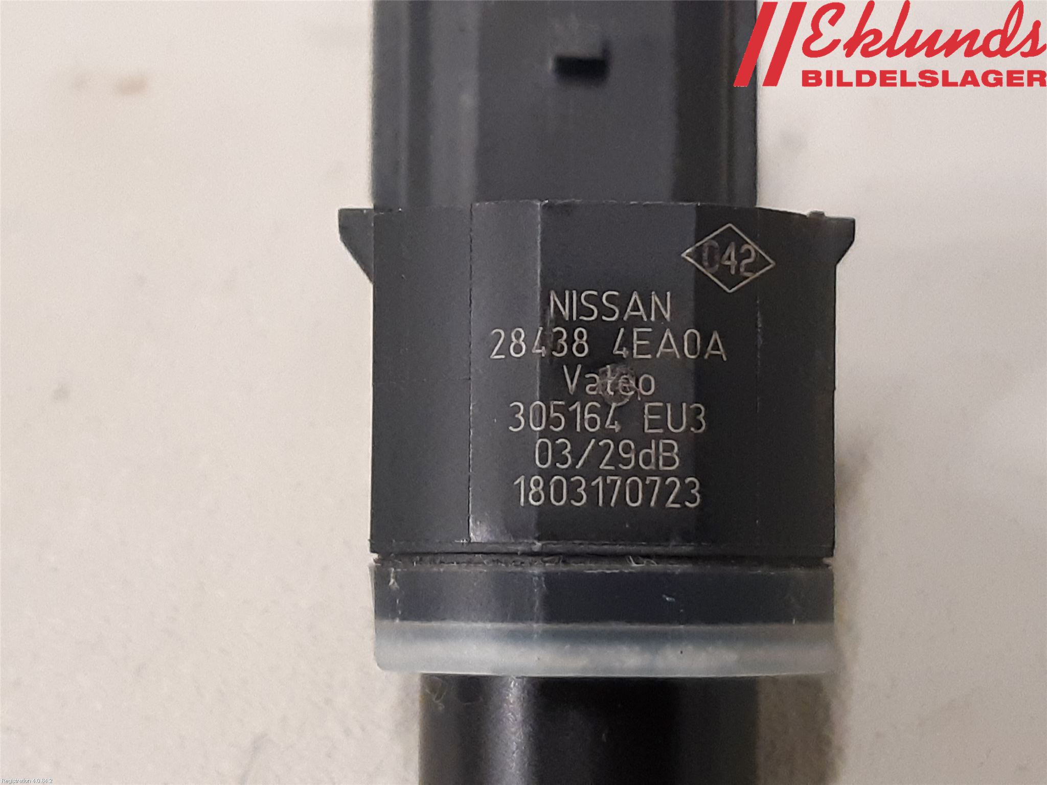 Nissan QASHQAI 14-17 Parkeringshjälp Backsensor