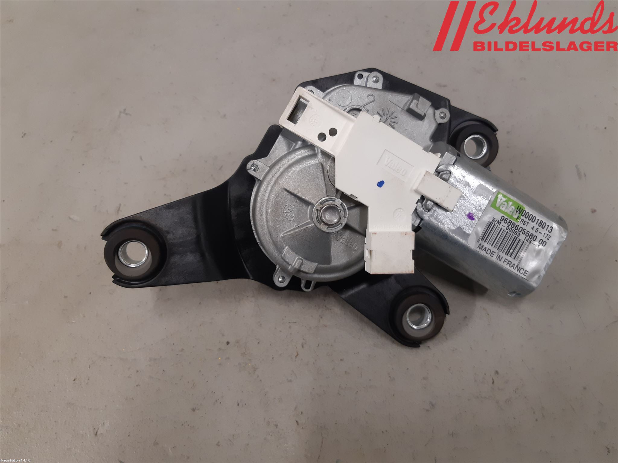 Peugeot 508 11-18 Torkarmotor Baklucka