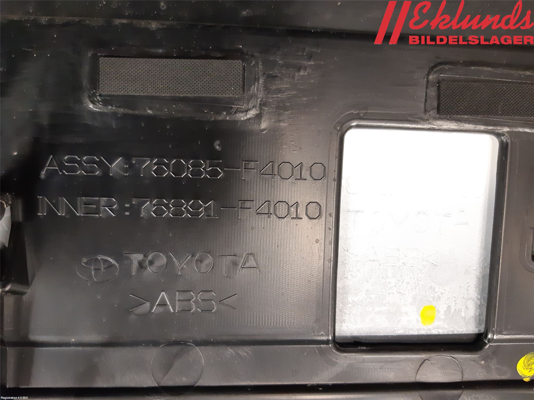 Toyota C-HR 16-23 Spoiler Baklucka