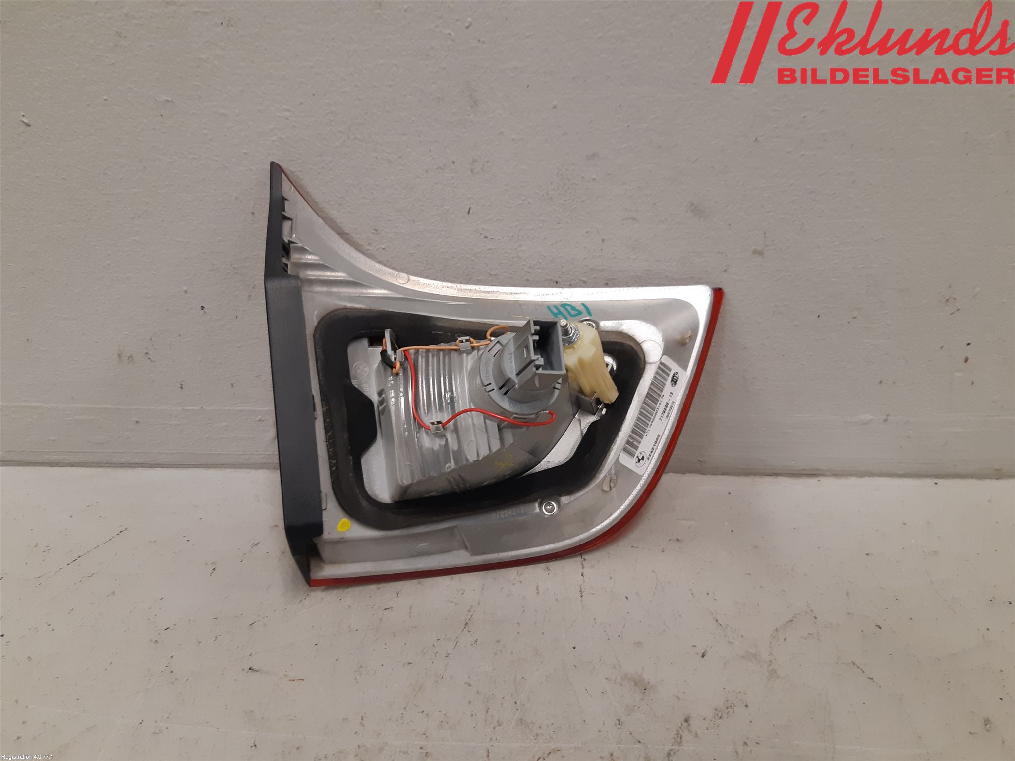 BMW X6 E71/E72   08-14 Bakljus Lucka Hö