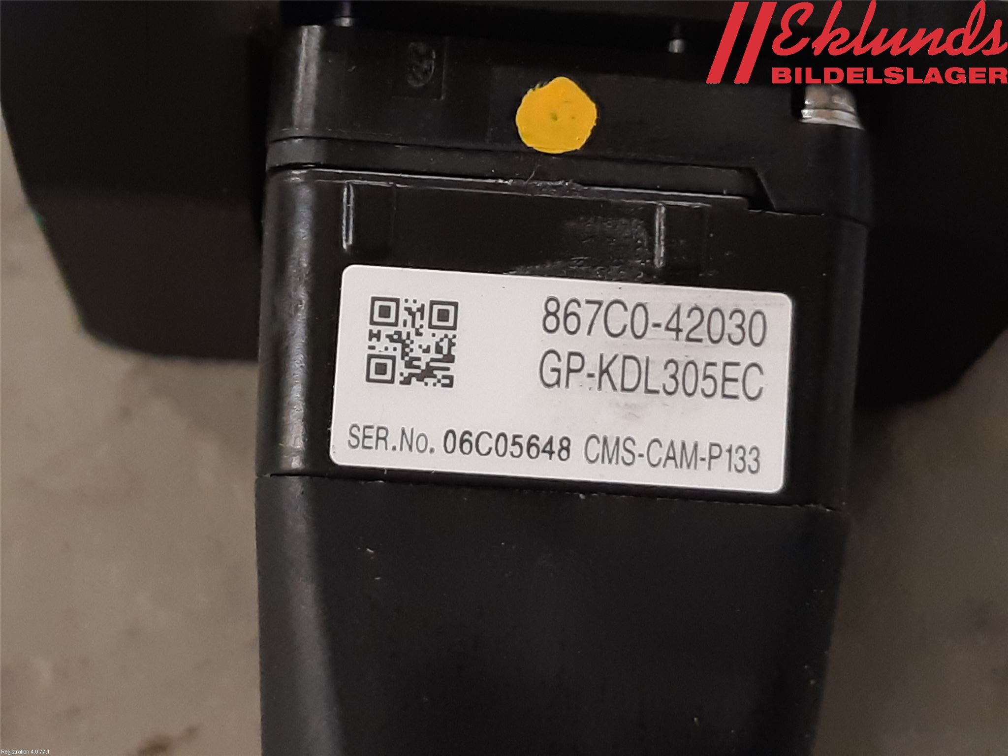 Toyota RAV4 19- Parkeringshjälp Kamera