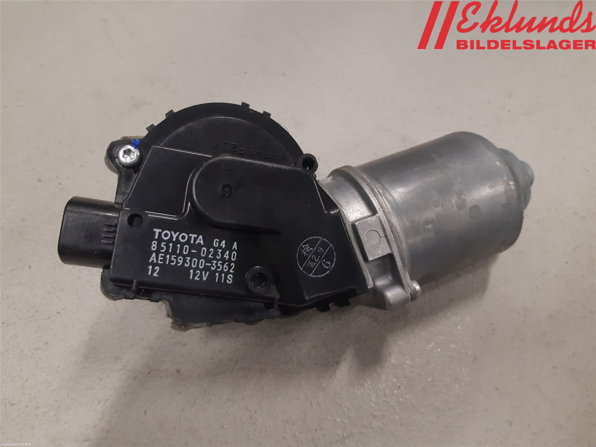 Toyota AURIS 13-19 Torkarmotor Vindruta