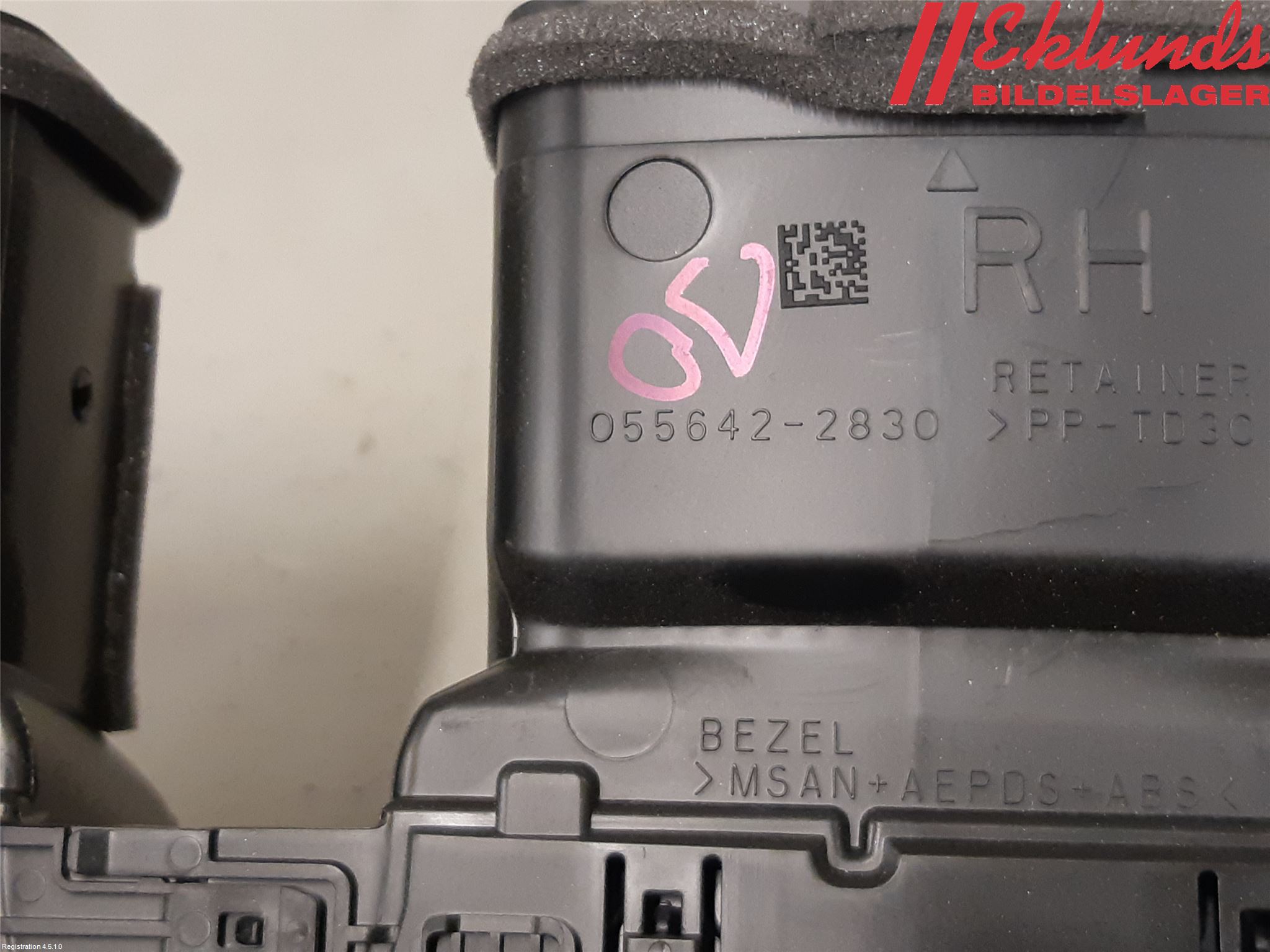 Toyota COROLLA 19- Defrosterkanal-Munstycke