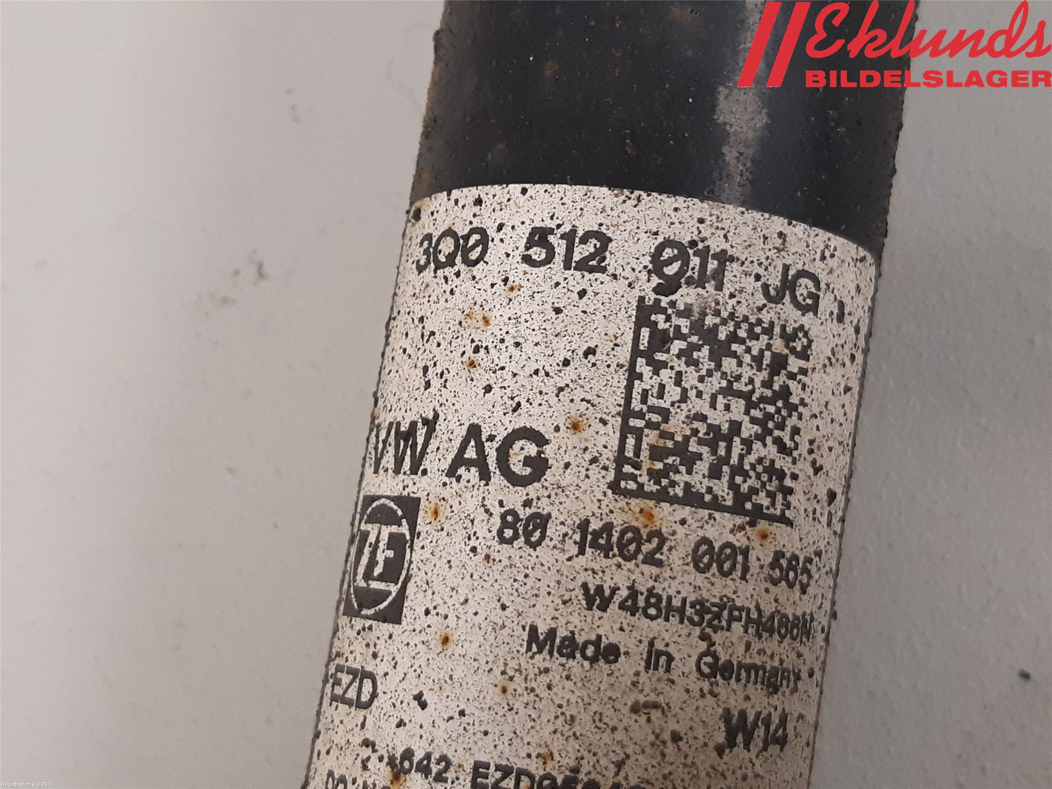 Volkswagen VW PASSAT 15-19 Stötdämpare Bak