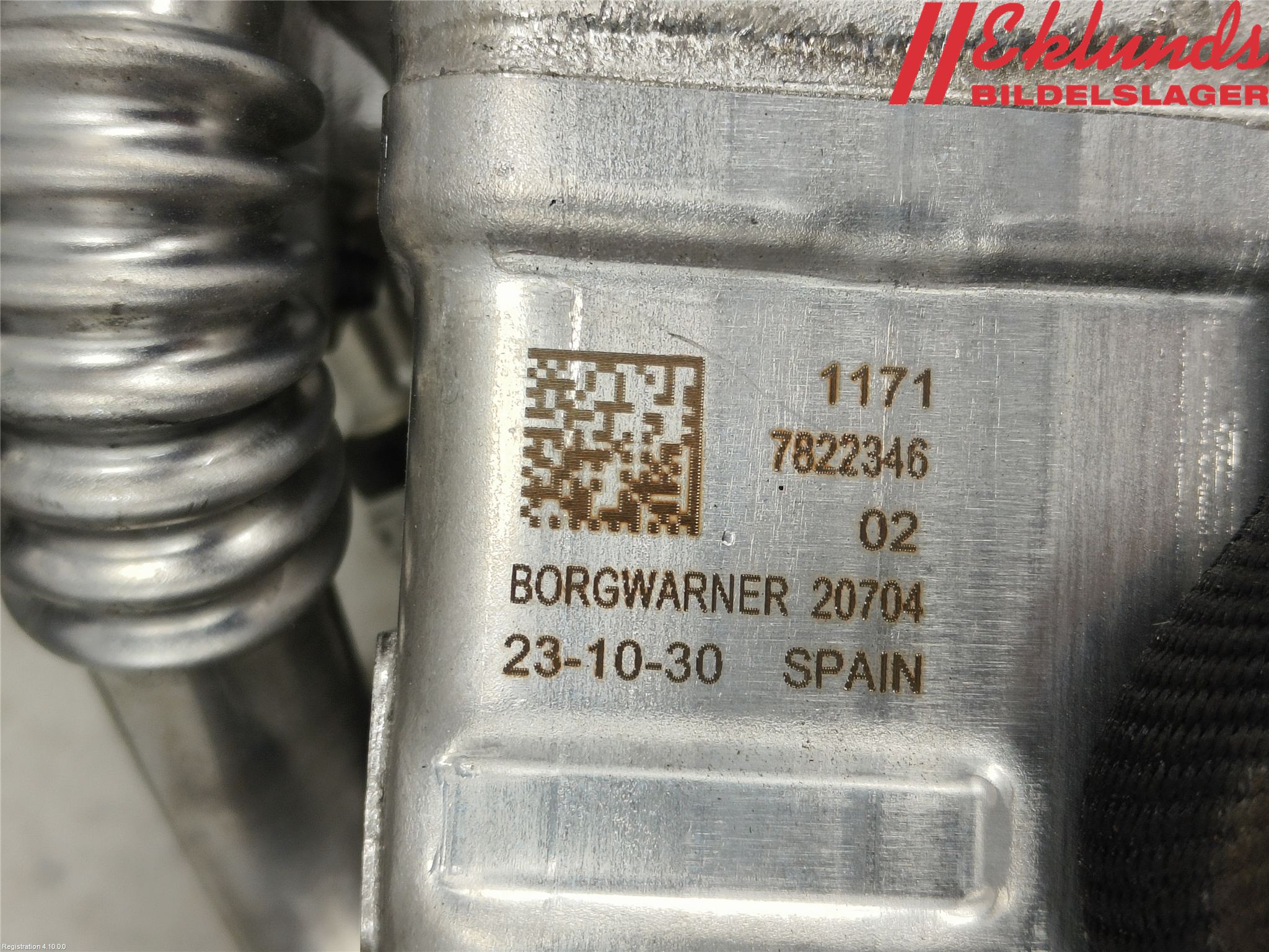 BMW 5 F10/F11/F18 09-17 Avgaskylare