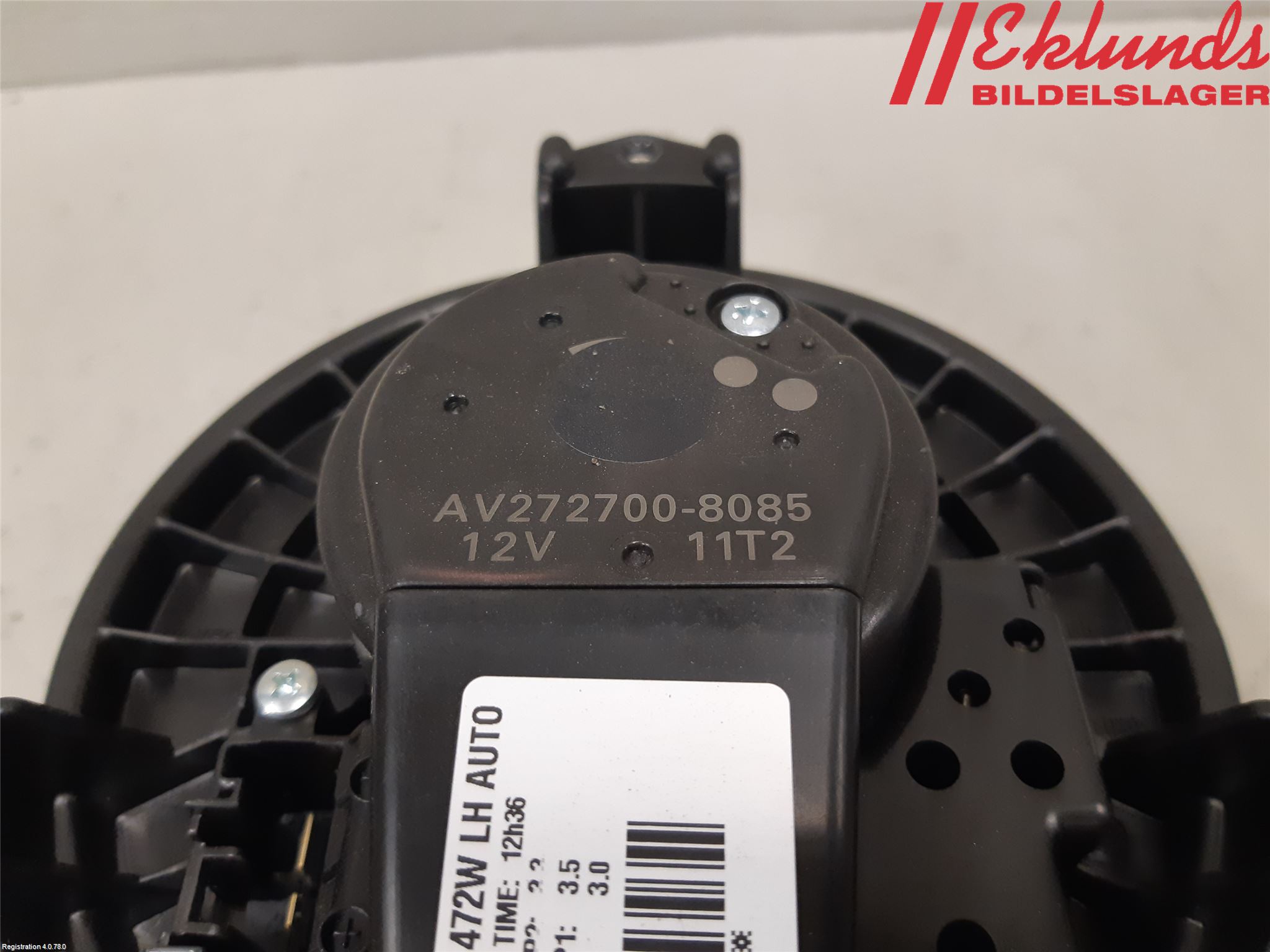 Toyota AURIS 13-19 Värmefläkt