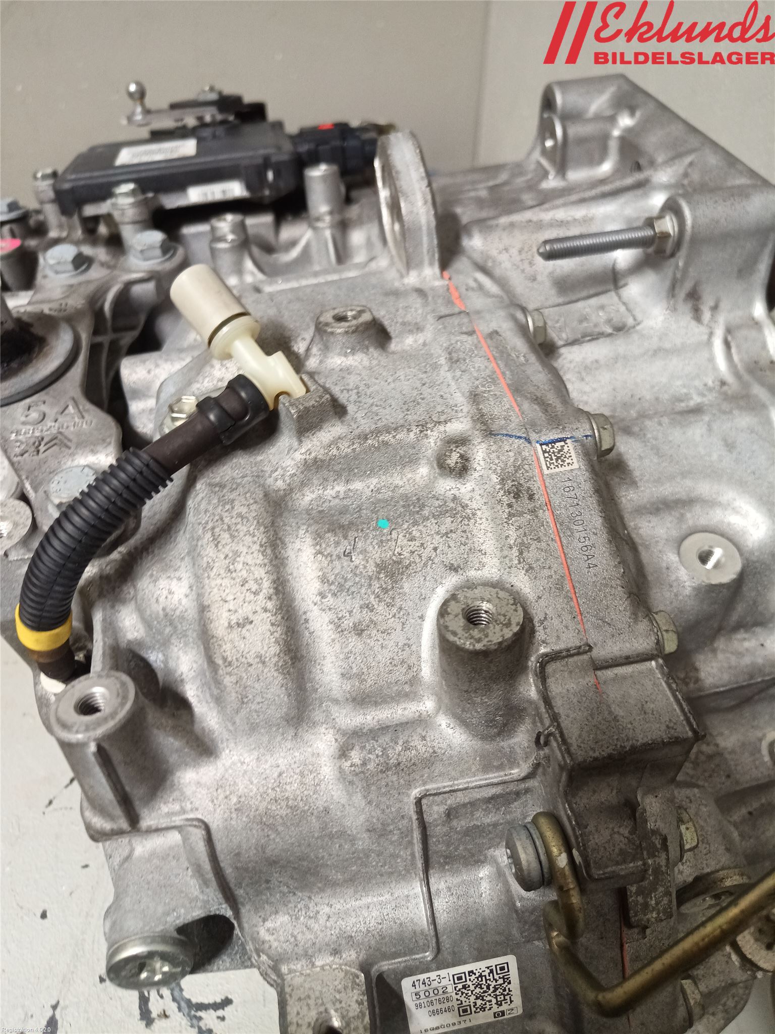 Citroen DS 4 CROSSBACK 16-18 Växellåda Automat