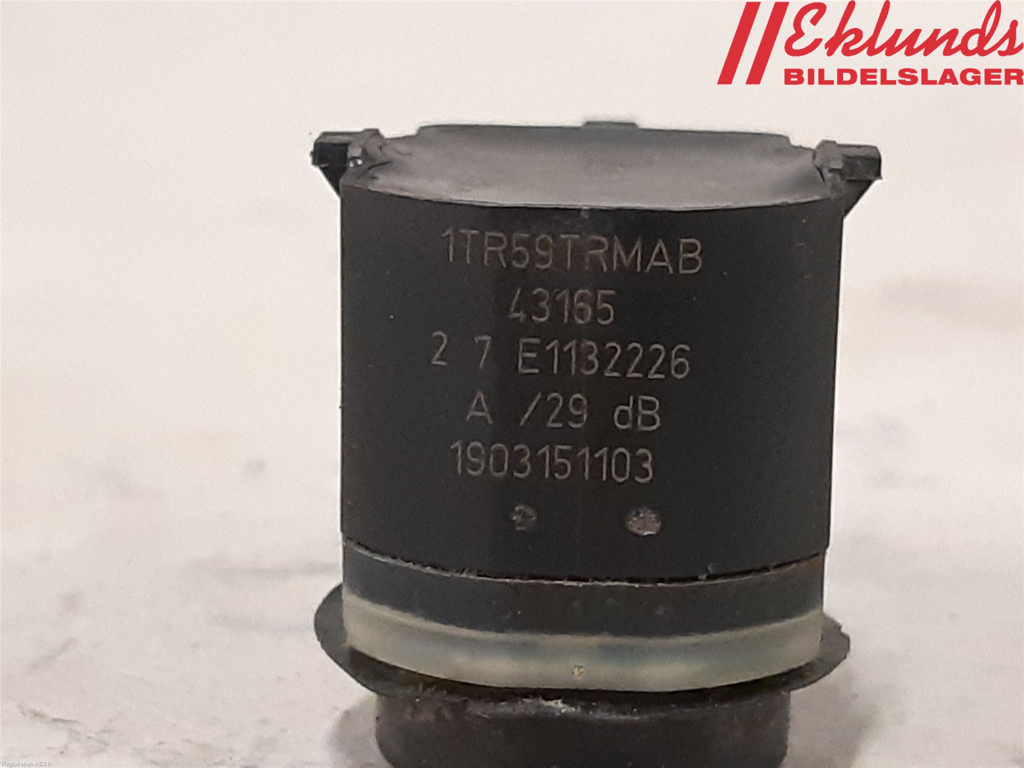 Fiat 500 07- Parkeringshjälp Backsensor