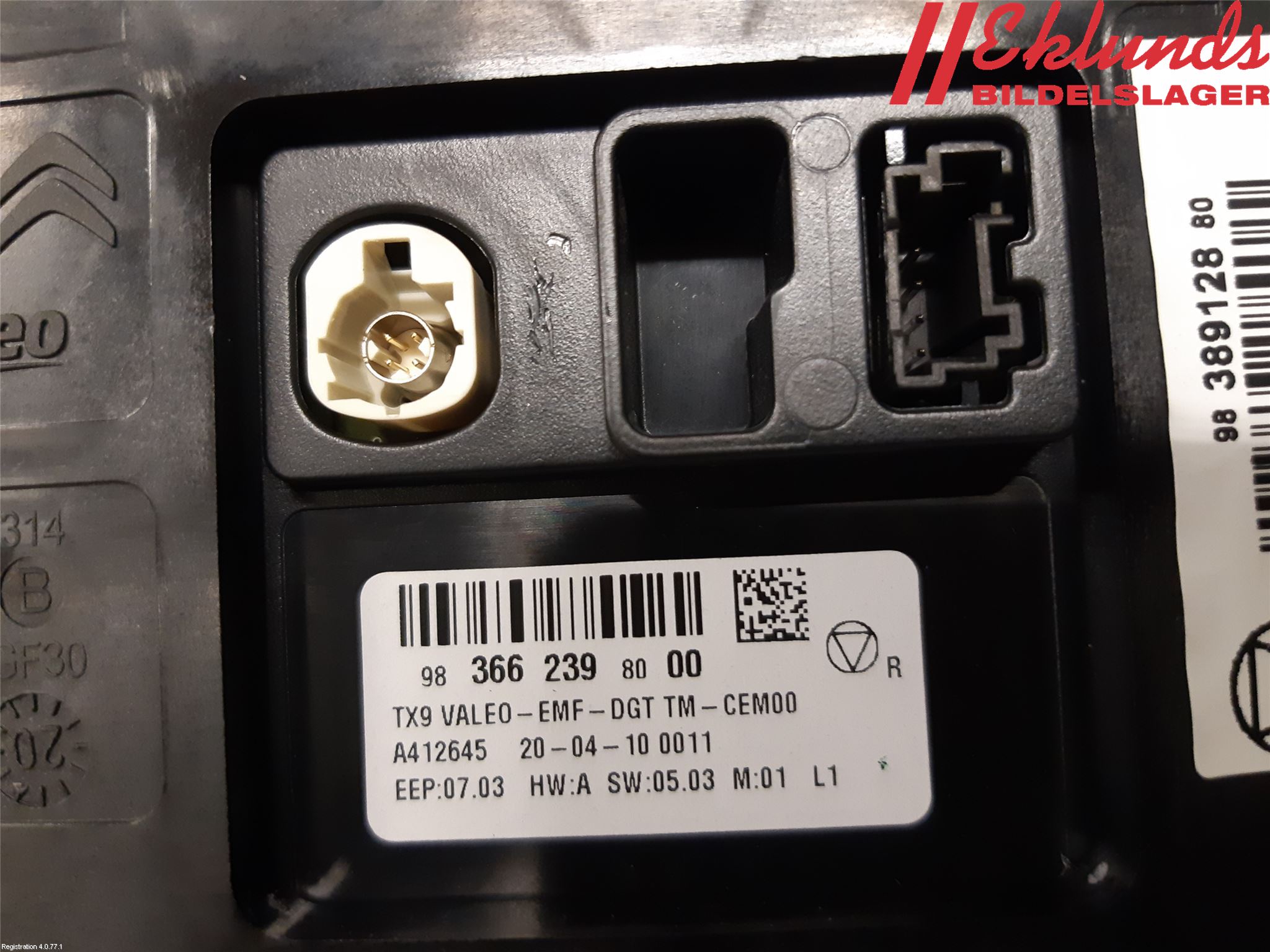 Citroen C3 AIRCROSS 18-23 Cd Radio - Multimediapanel