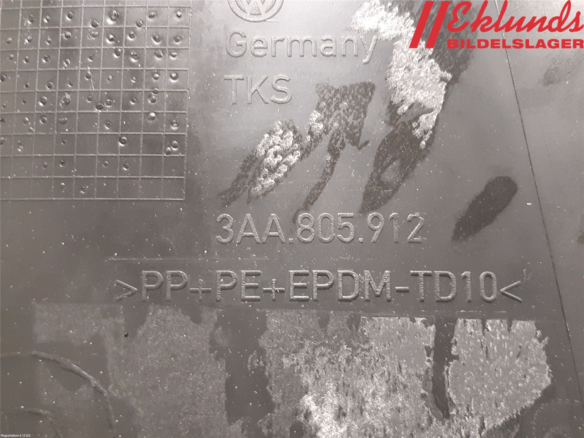 Volkswagen VW PASSAT 11-14 Skärm Inner