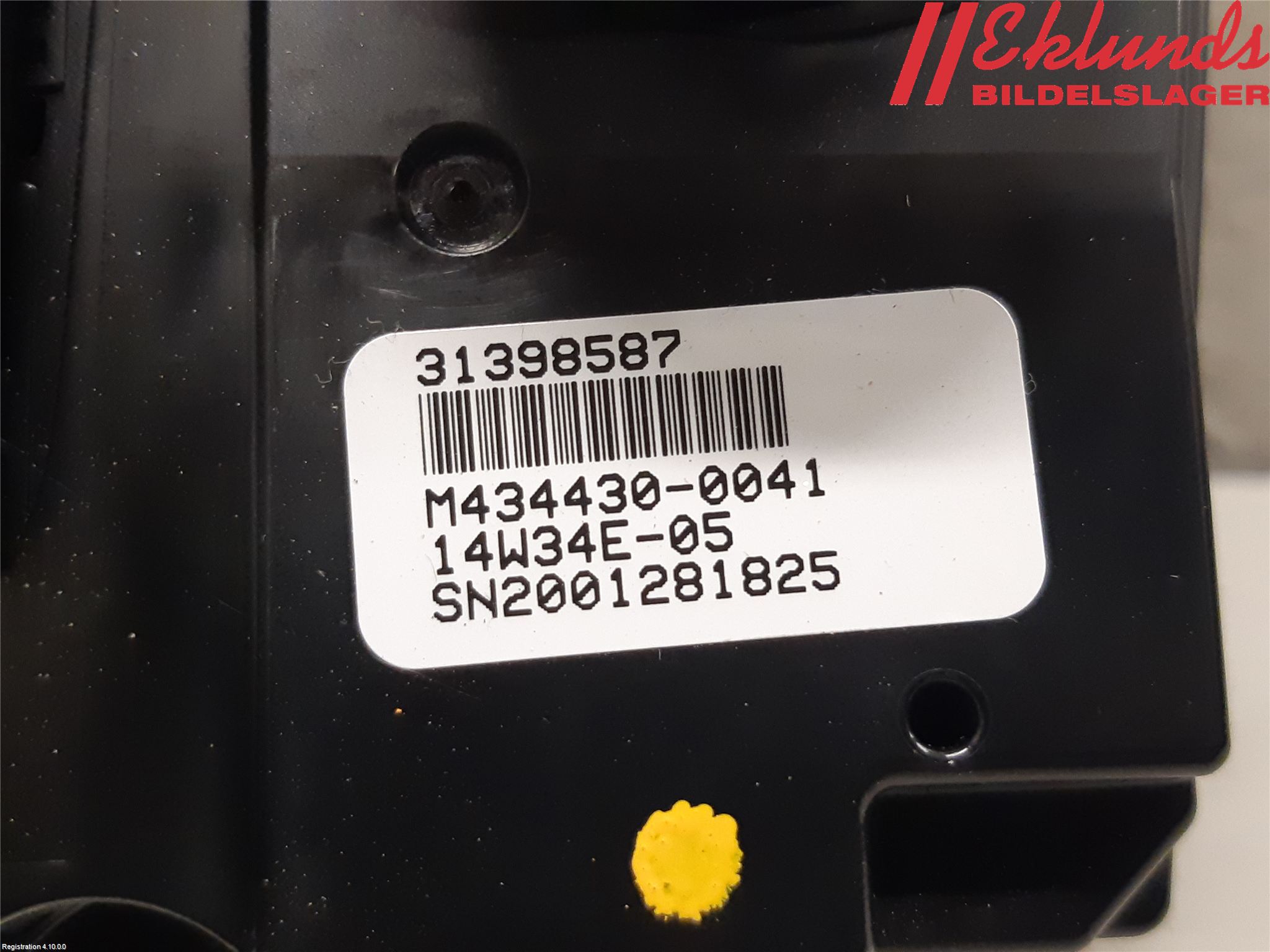 Volvo V70 14-16 Ac Styrenhet Ac Manöveren