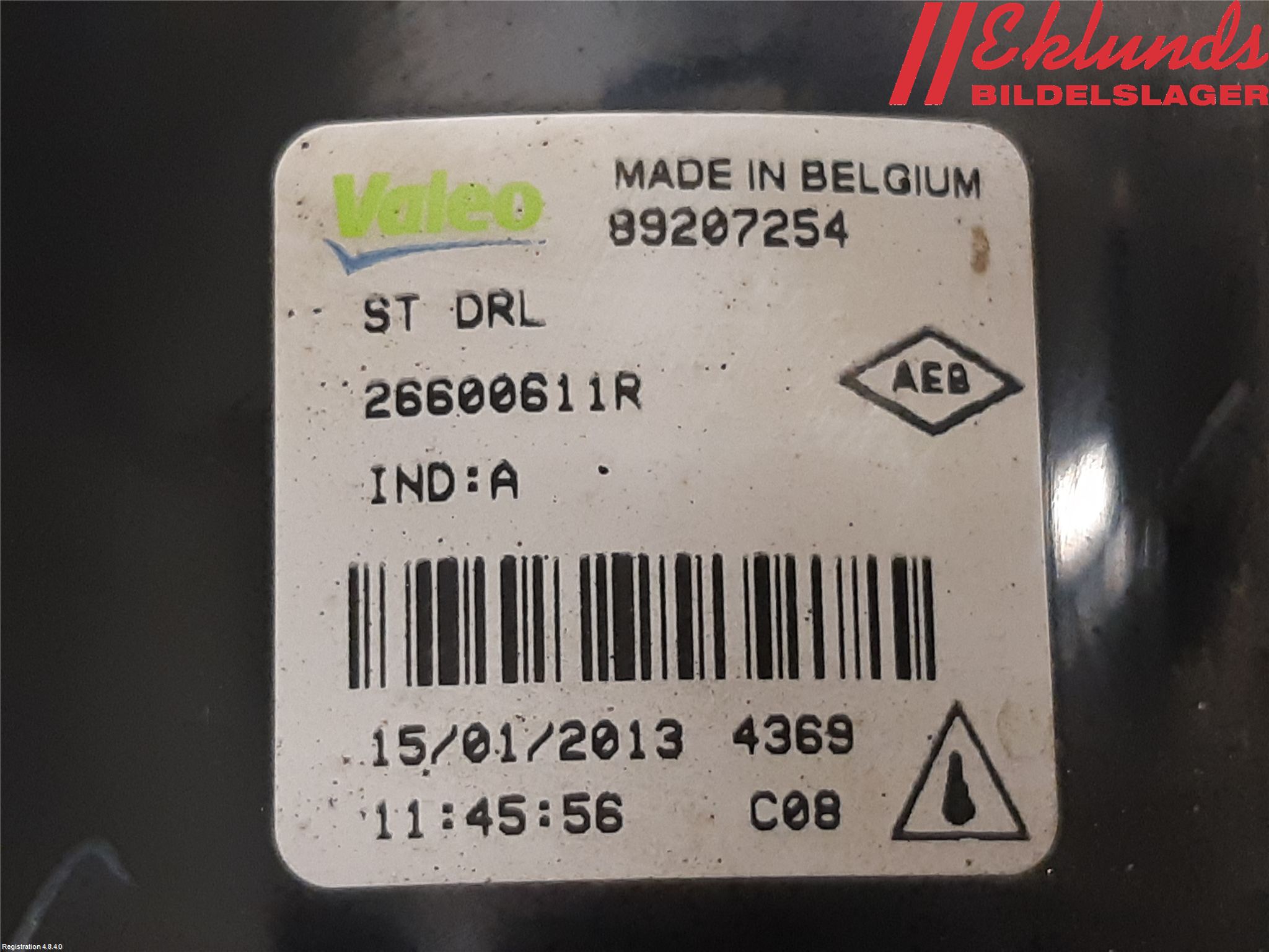 Mercedes-Benz MB CITAN (W415) 13-21 Dimljus-Varselljus Fram