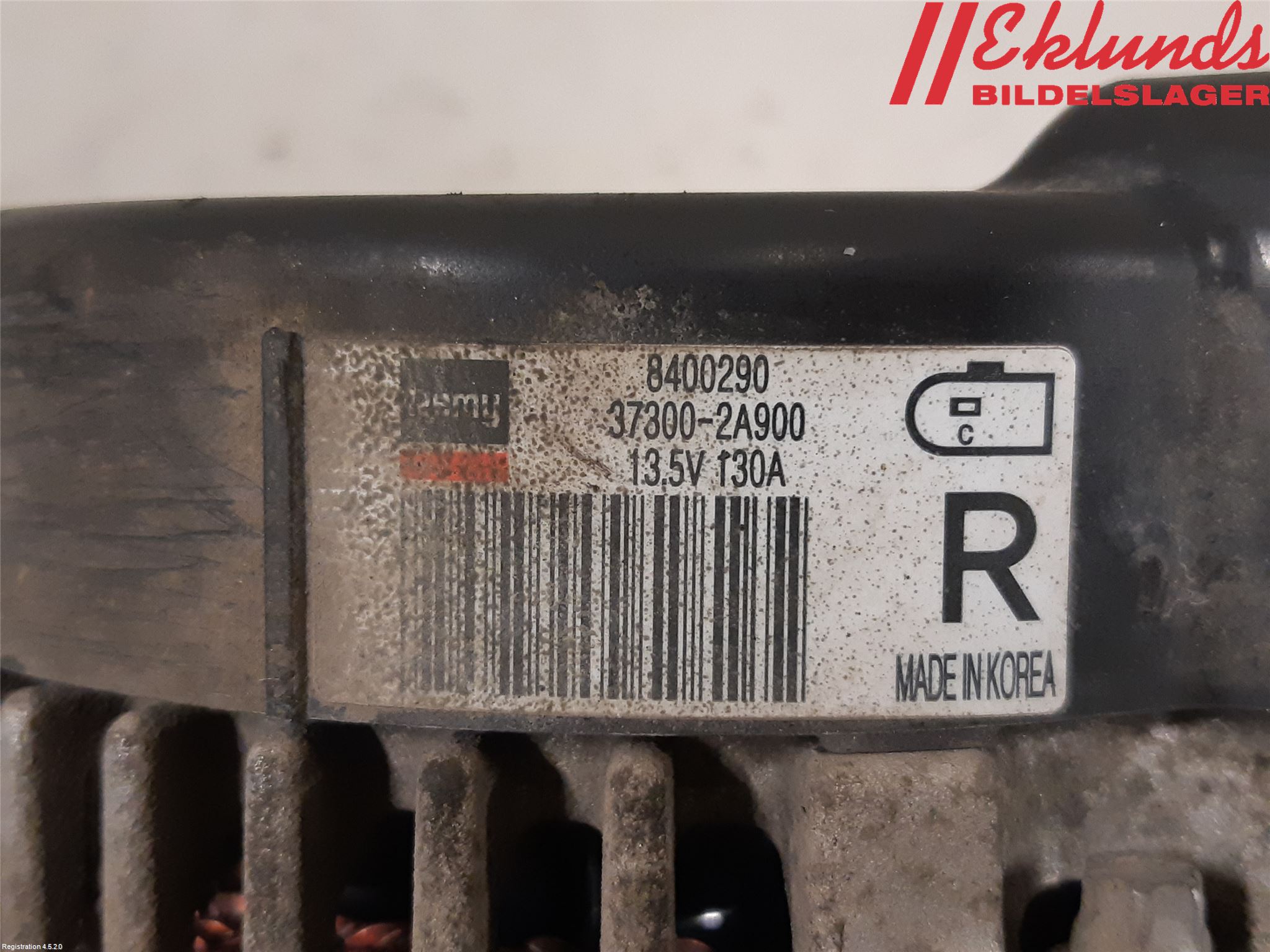 Hyundai i40 16-18 Generator