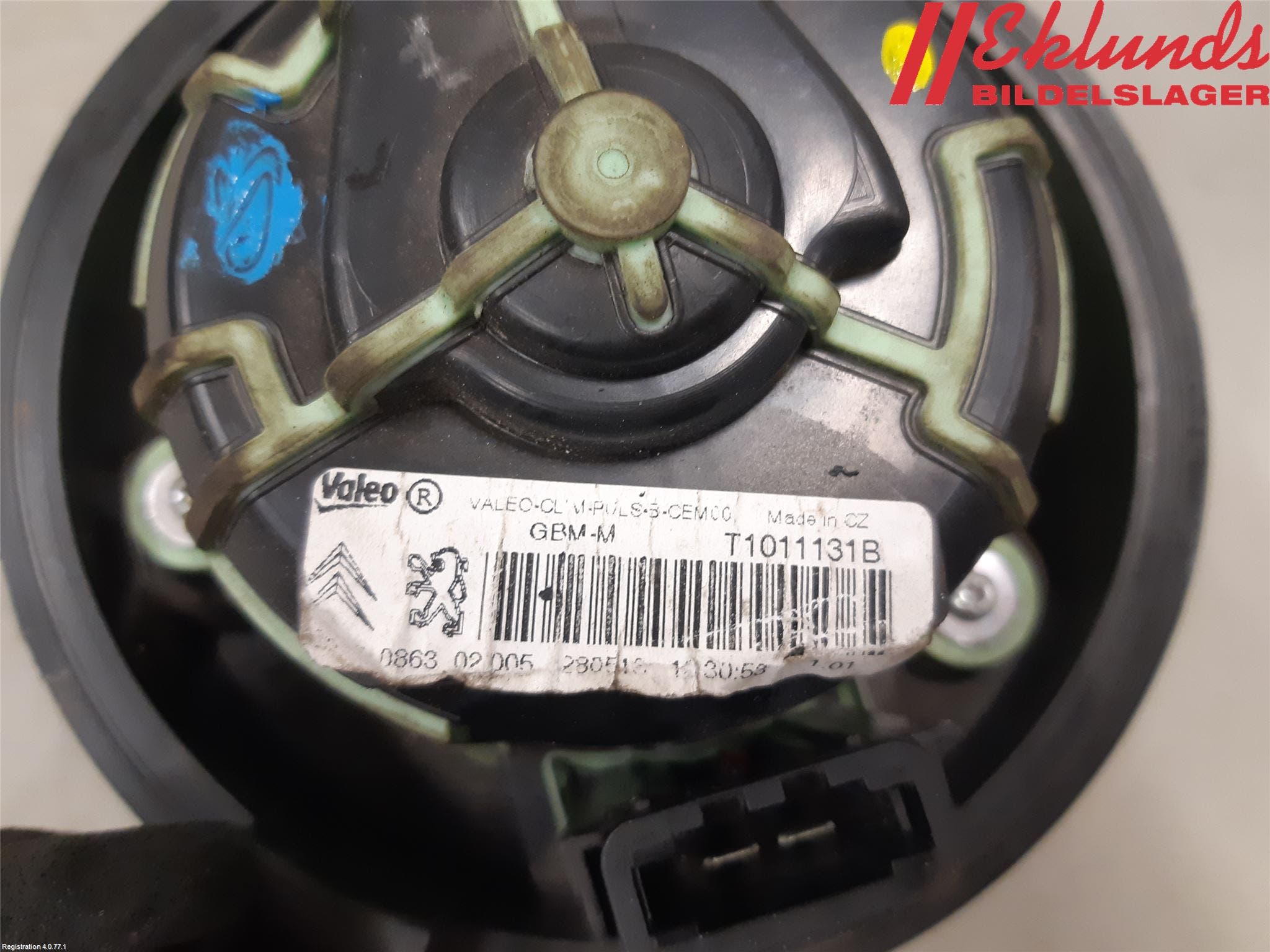 Citroen C4 II 11-18 Värmefläkt