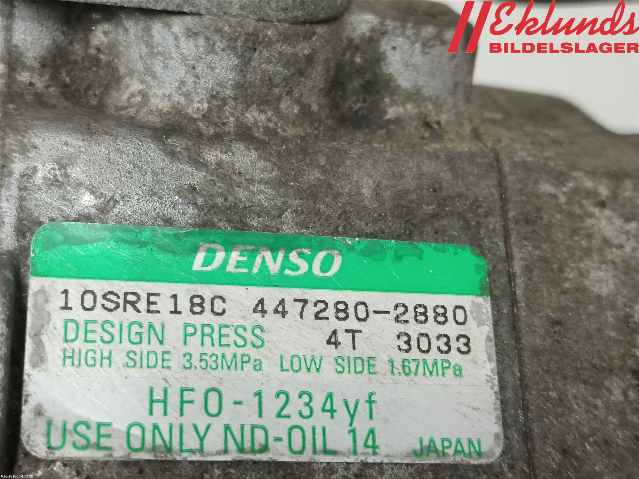 Honda CIVIC 12-16 Ac Kompressor