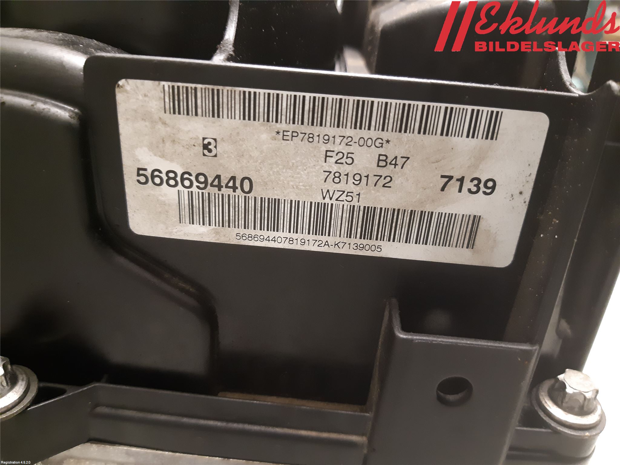 BMW X3 F25 10-17 Topplock Diesel