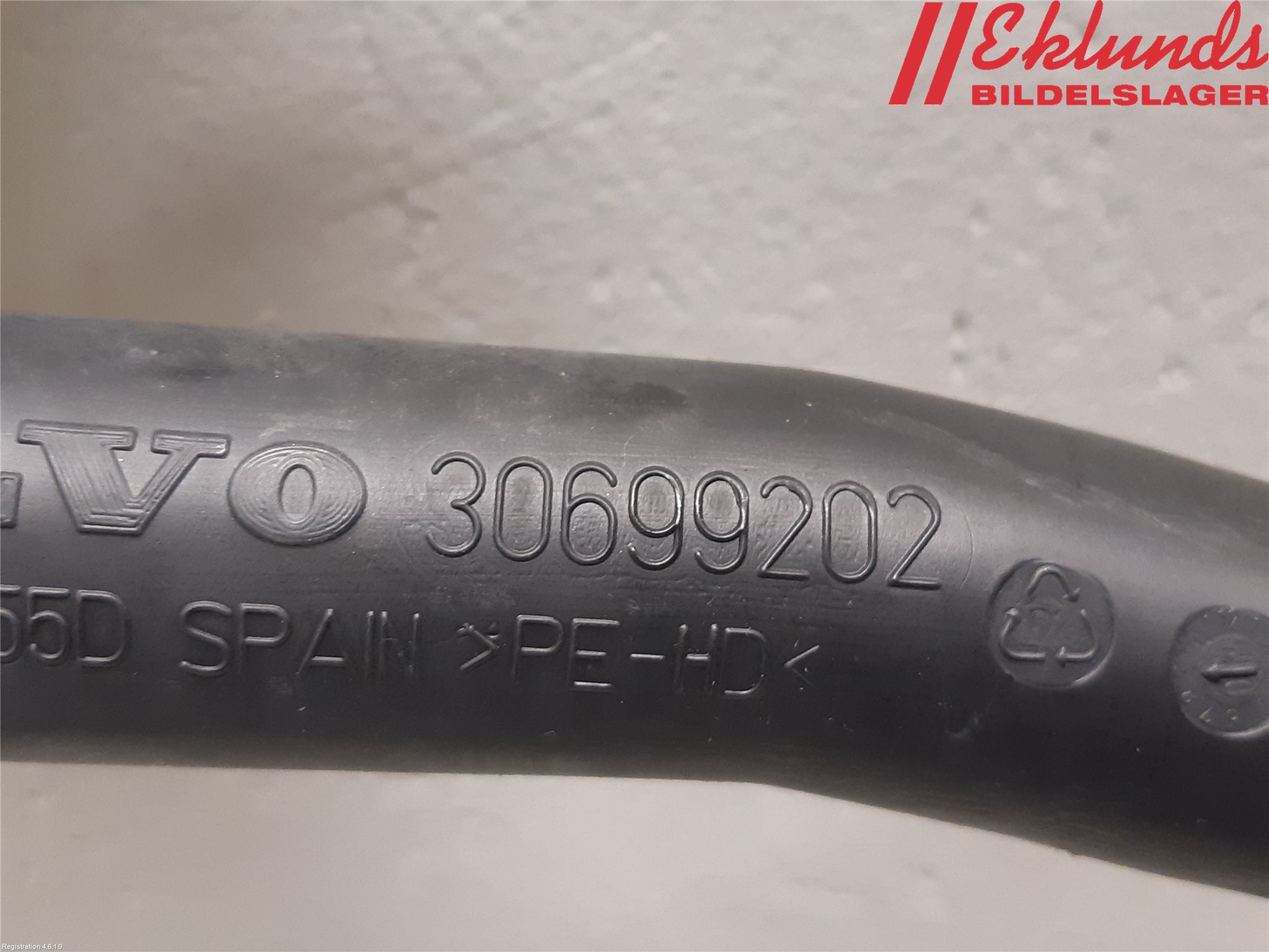 Volvo V70 08-13 Spolartank Påfyllningsrör