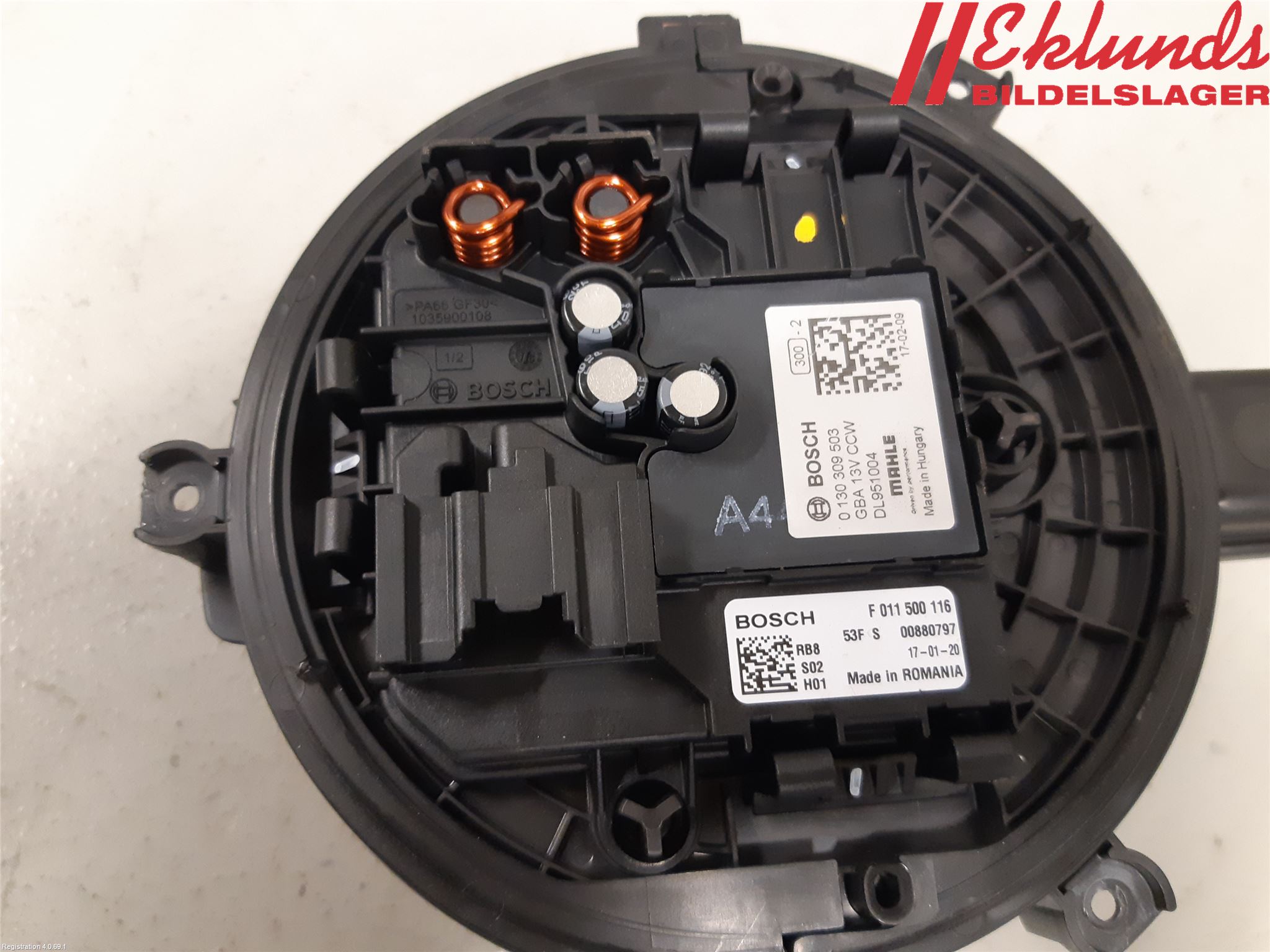 Opel ASTRA K 16-22 Värmefläkt