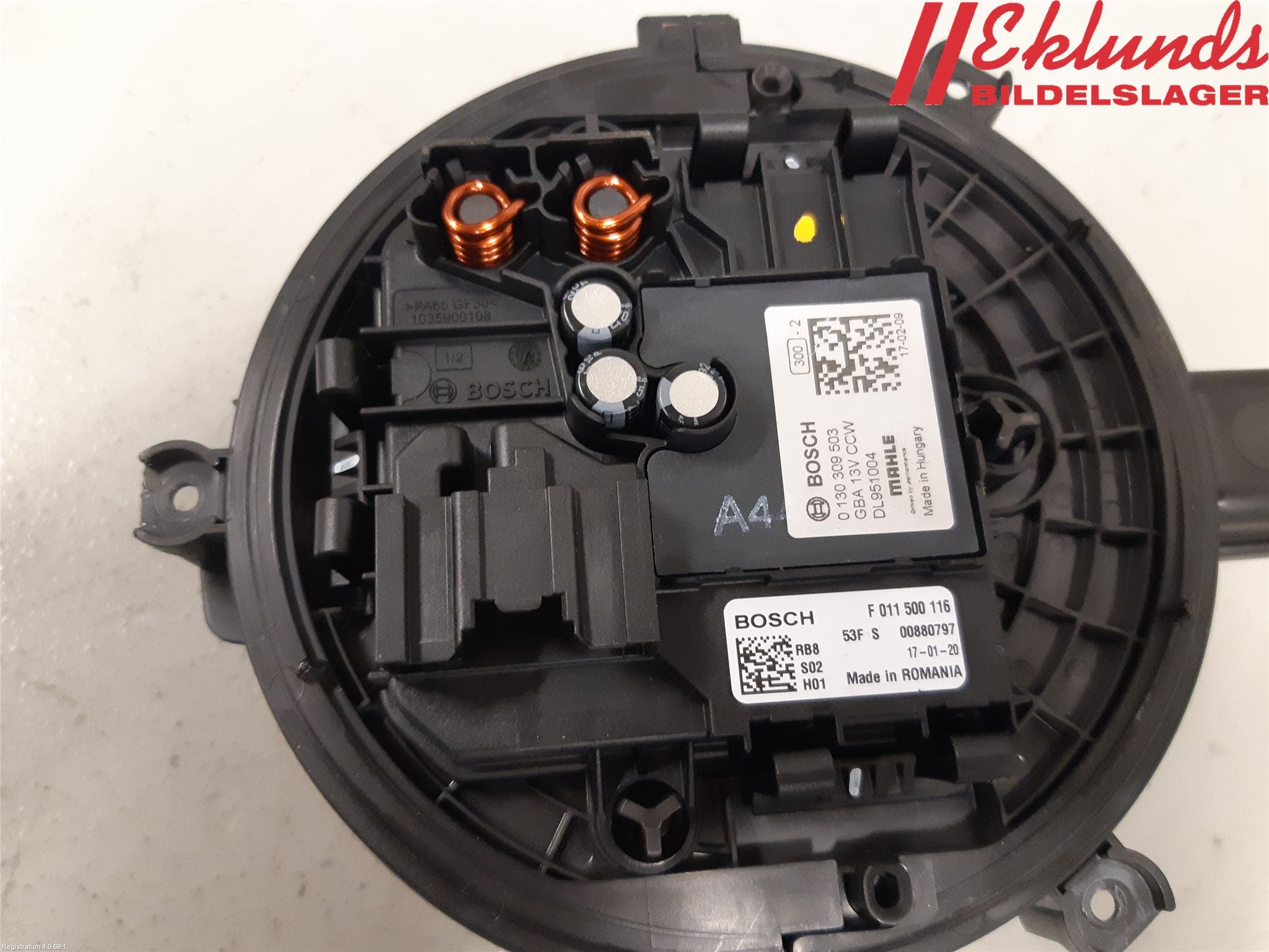 Opel ASTRA K 16-22 Värmefläkt