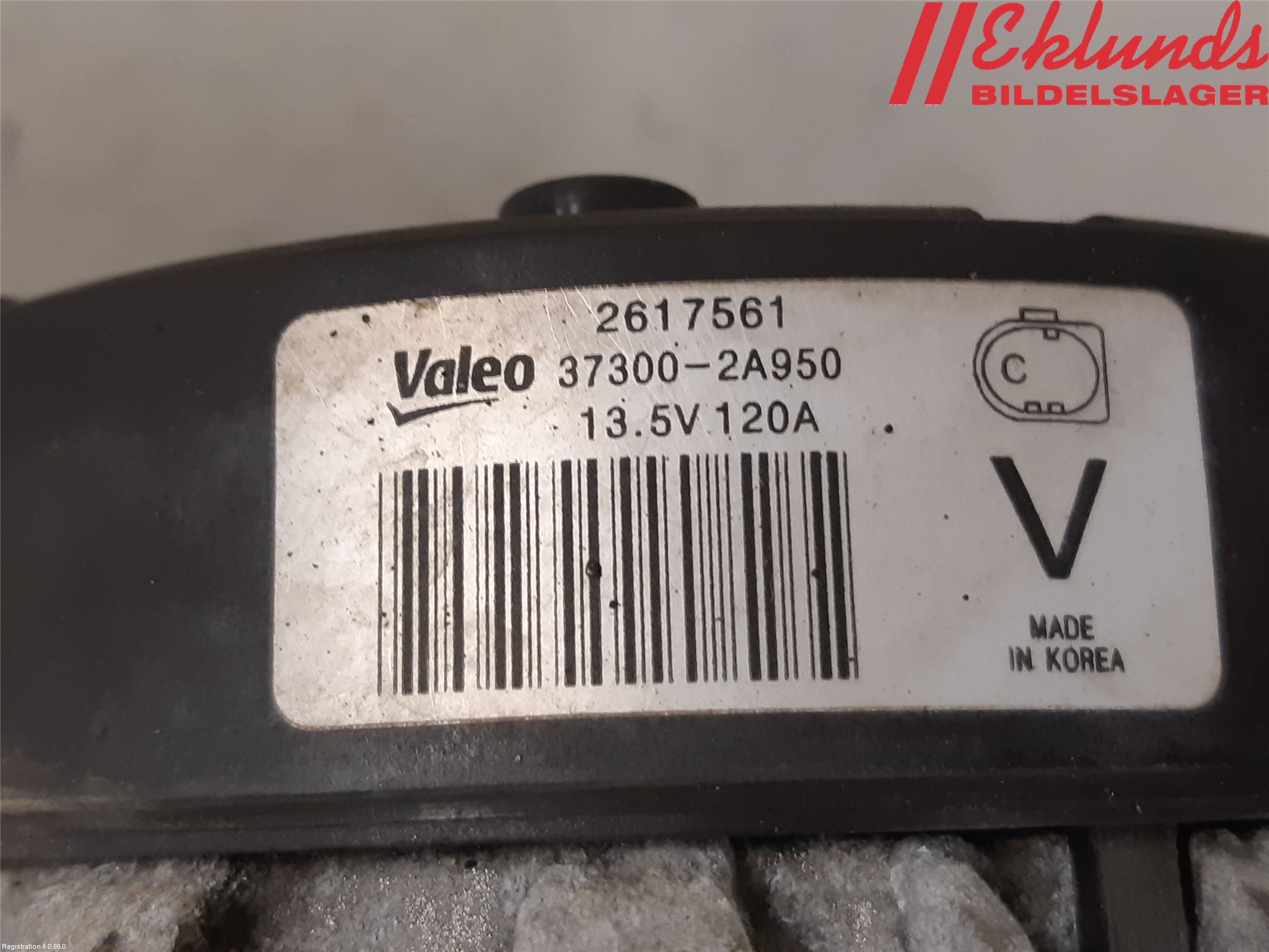 Kia SOUL 09- Generator