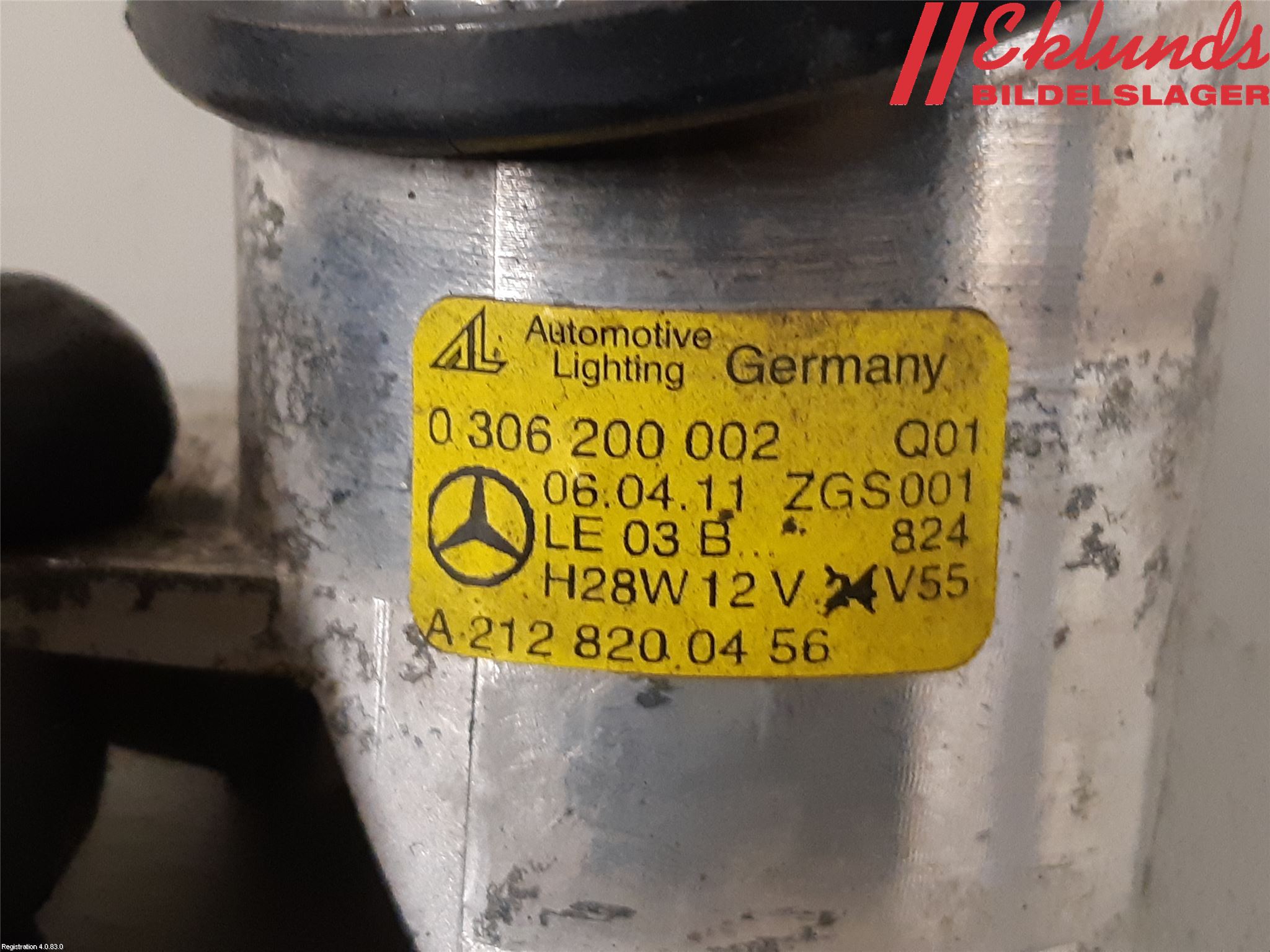 Mercedes-Benz MB CLS (C218/X218) 11-17 Dimljus-Varselljus Fram