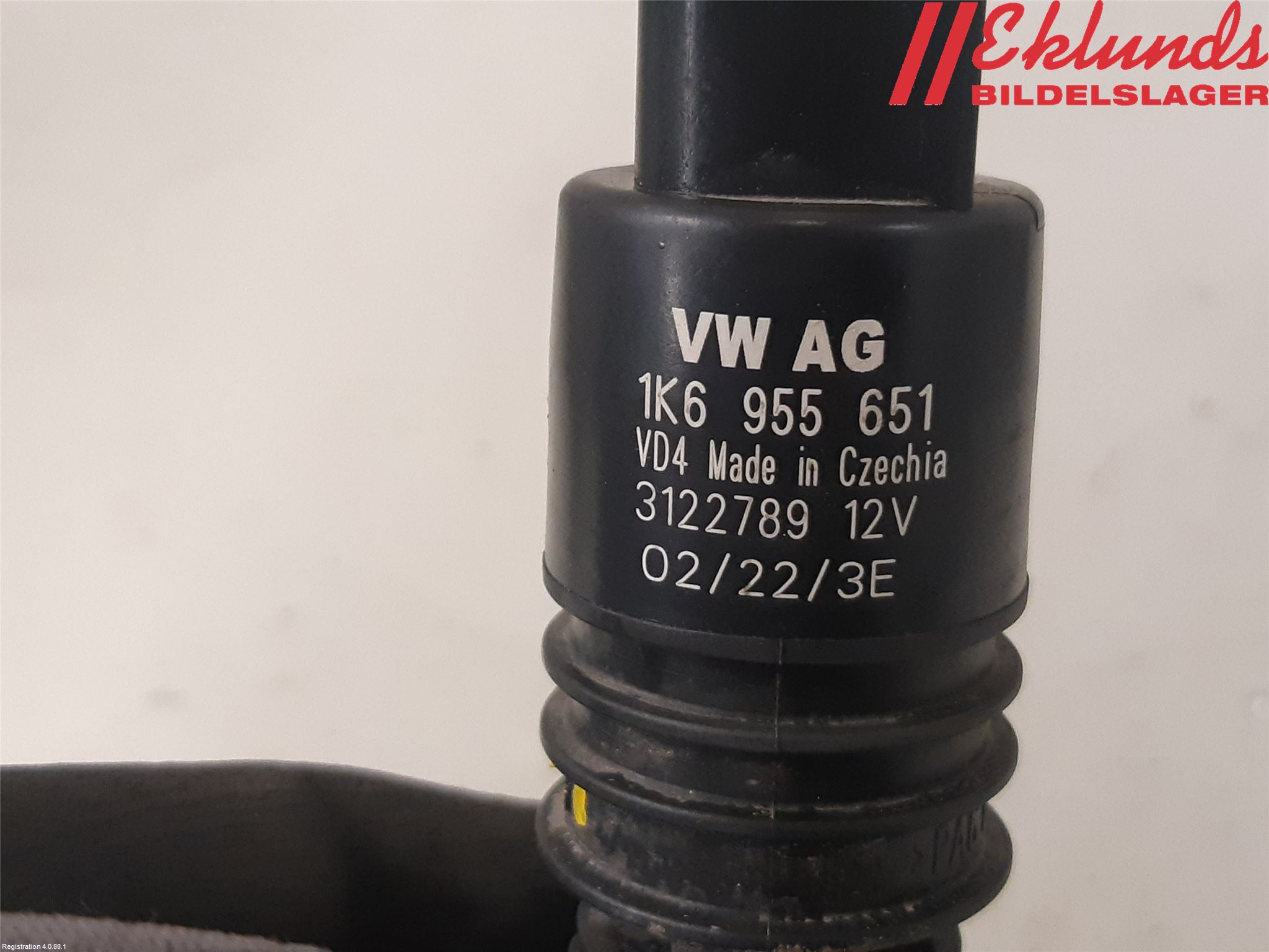 Volkswagen VW PASSAT 11-14 Spolarpump Vindruta