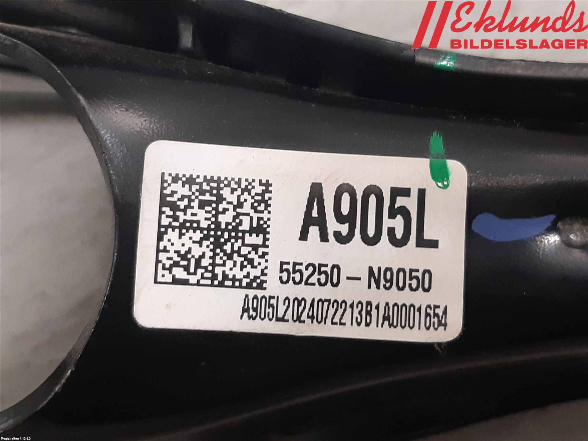 Hyundai TUCSON 05- Bärarm Bak Vänster