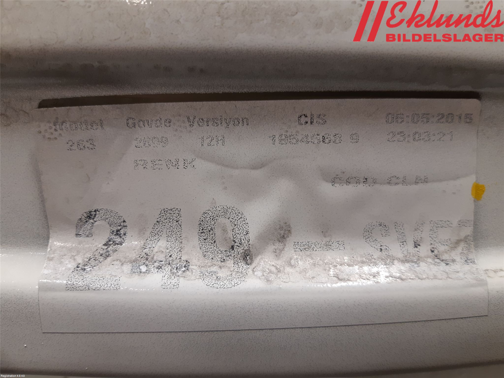 Fiat DOBLO CARGO Stötfångarbalk Fram