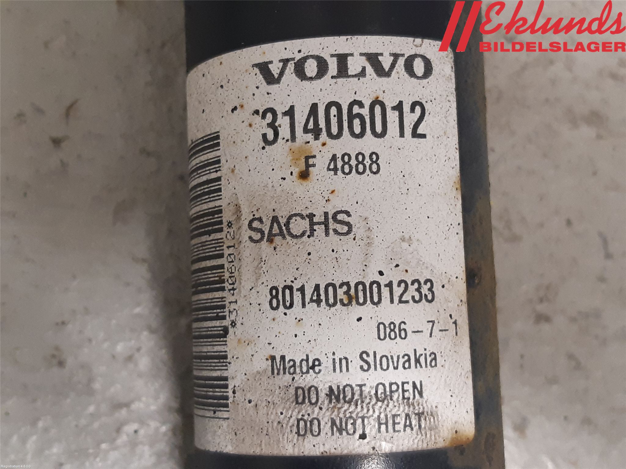 Volvo XC60 14-17 Stötdämpare Bak