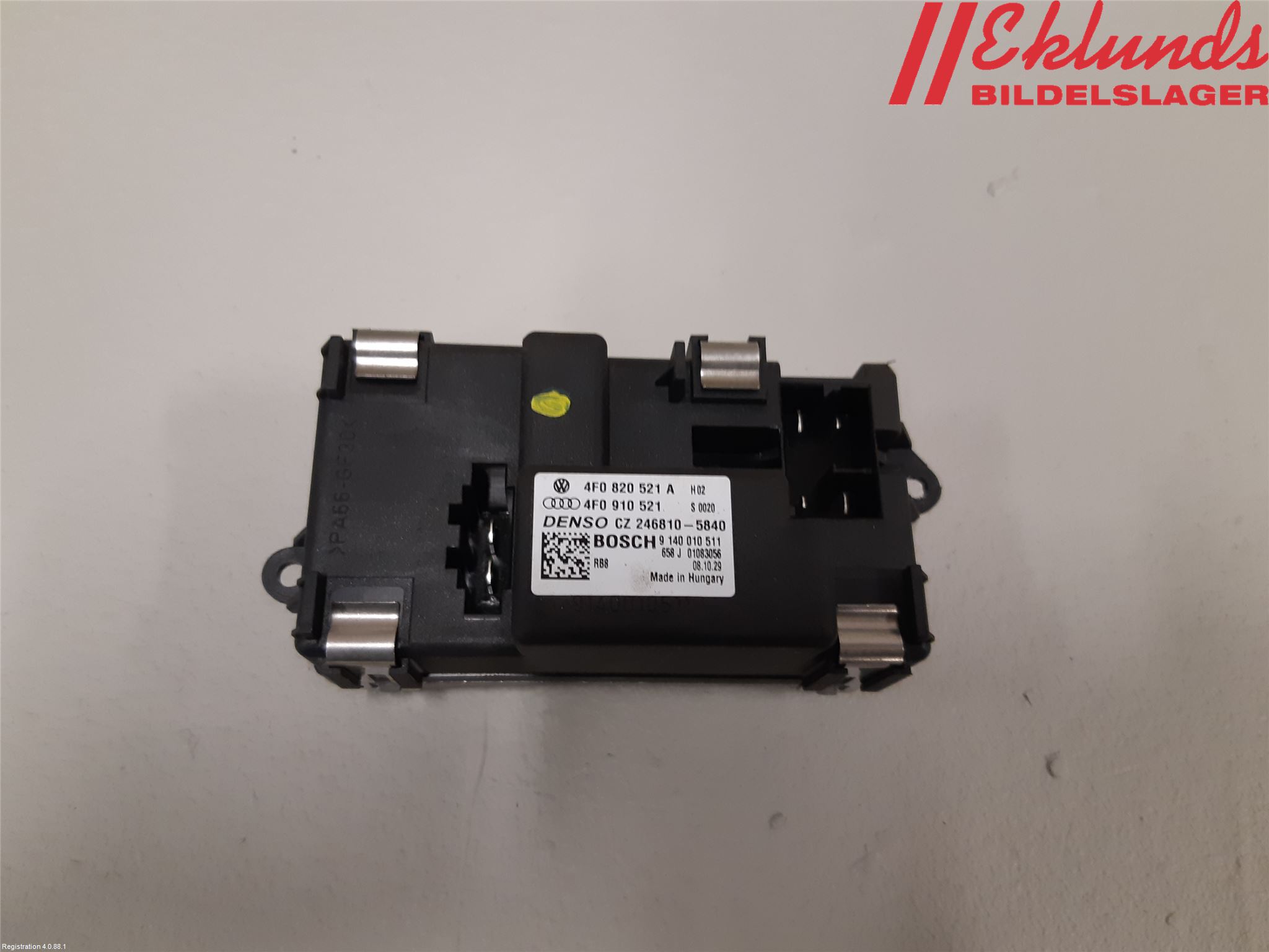 Audi A6/S6     05-11 Värmefläktsmotstånd