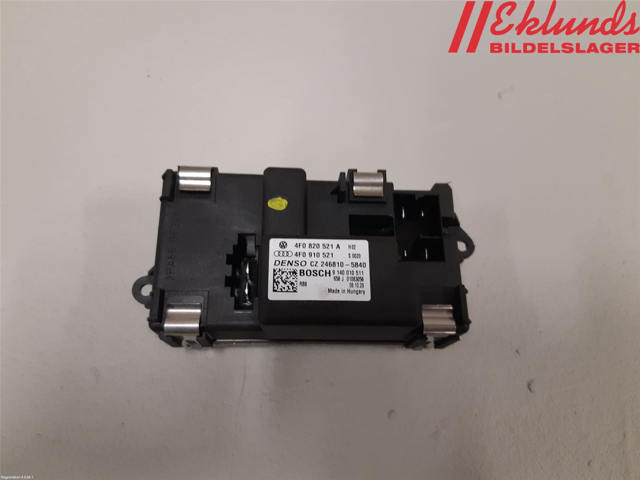 Audi A6/S6 05-11 Värmefläktsmotstånd