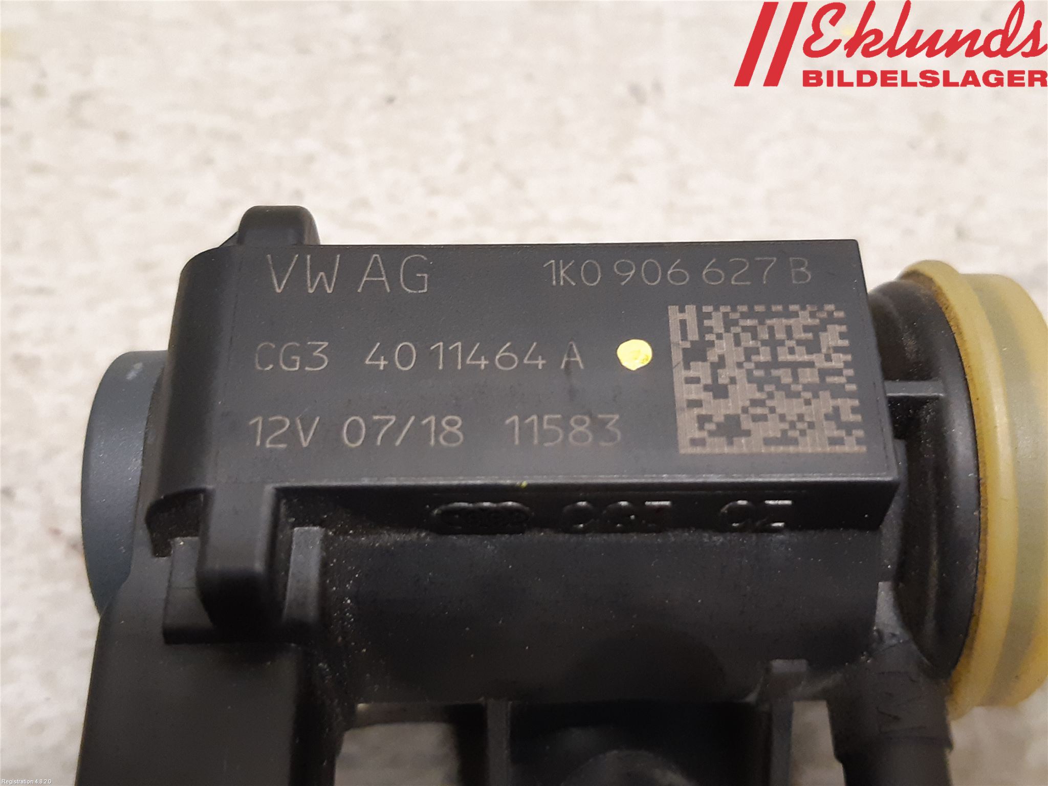 Volkswagen VW PASSAT 15-19 Vakuumventil