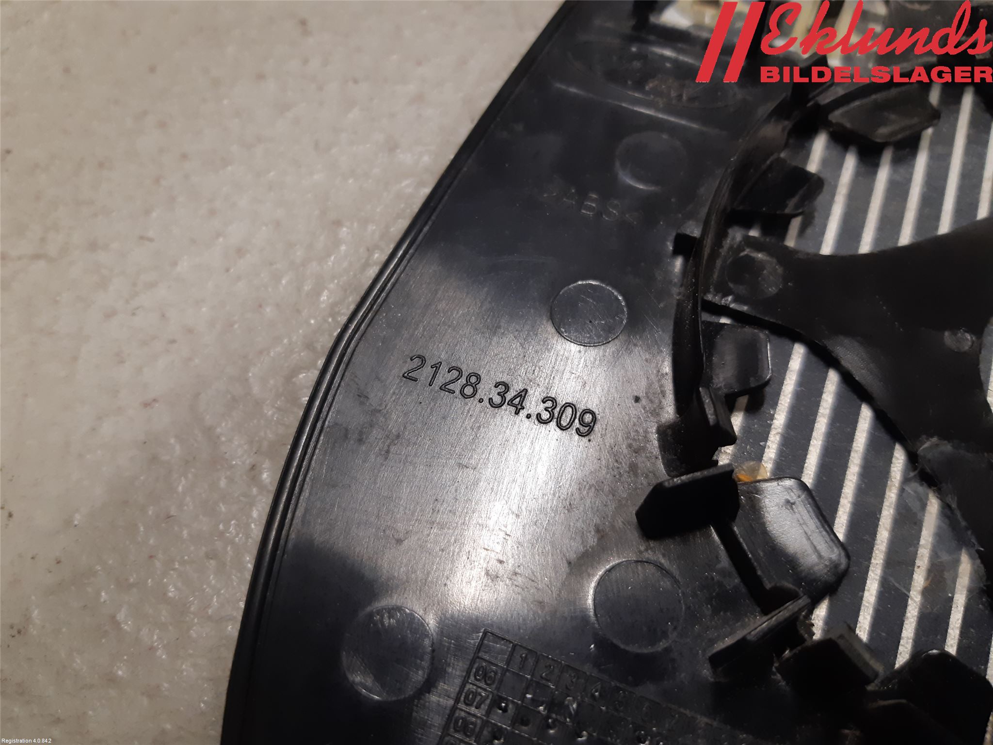 Ford MONDEO 07-15 Spegelglas Vä