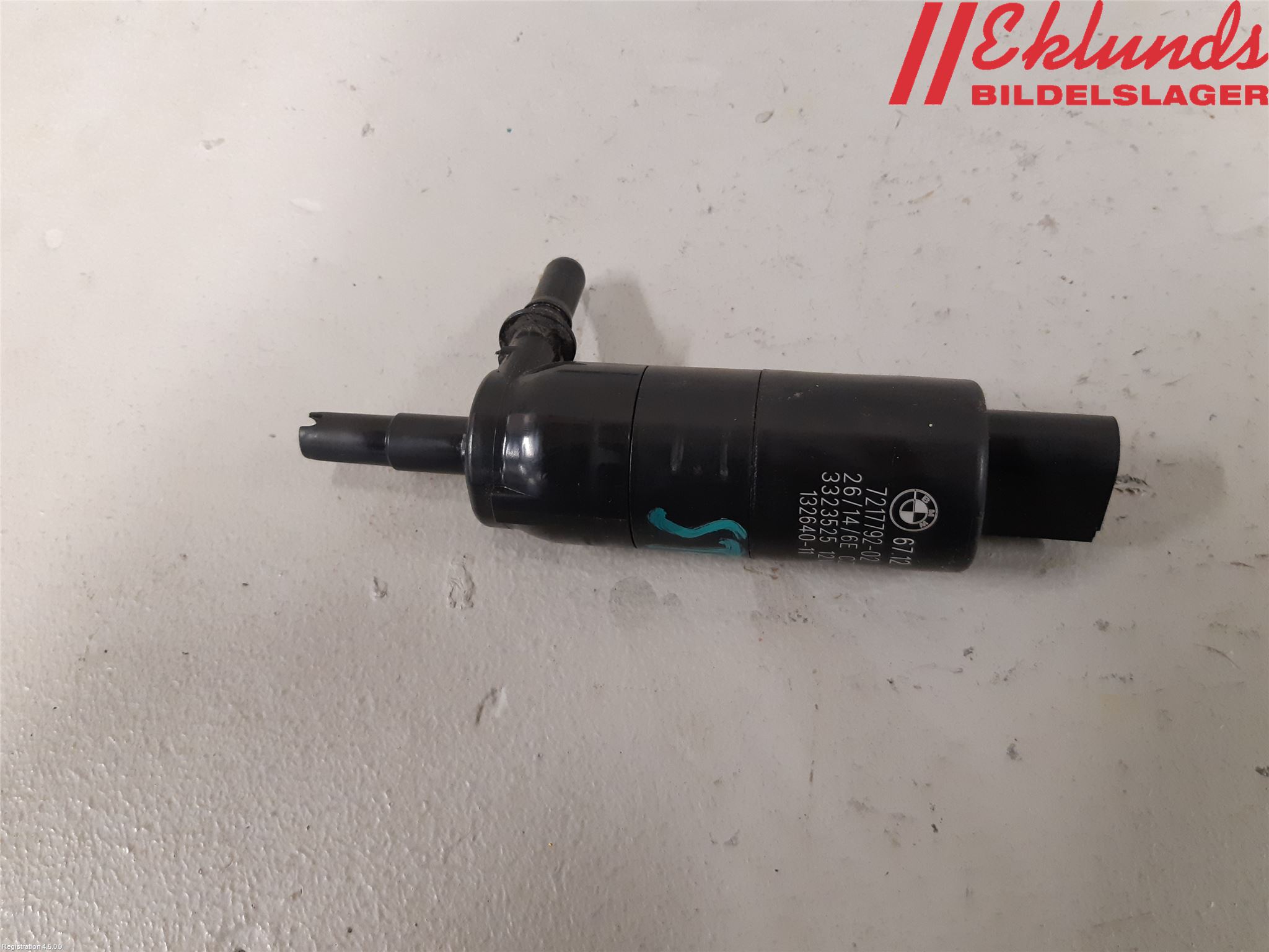 BMW 5 F10/F11/F18 09-17 Spolarpump Högtryck