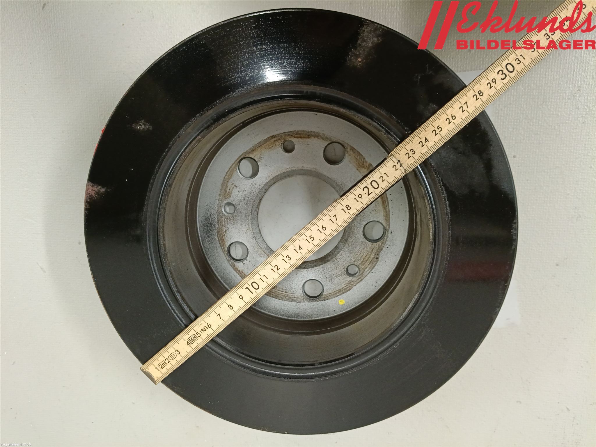 Citroen JUMPER/E-JUMPER 14- Bromsskiva Bak