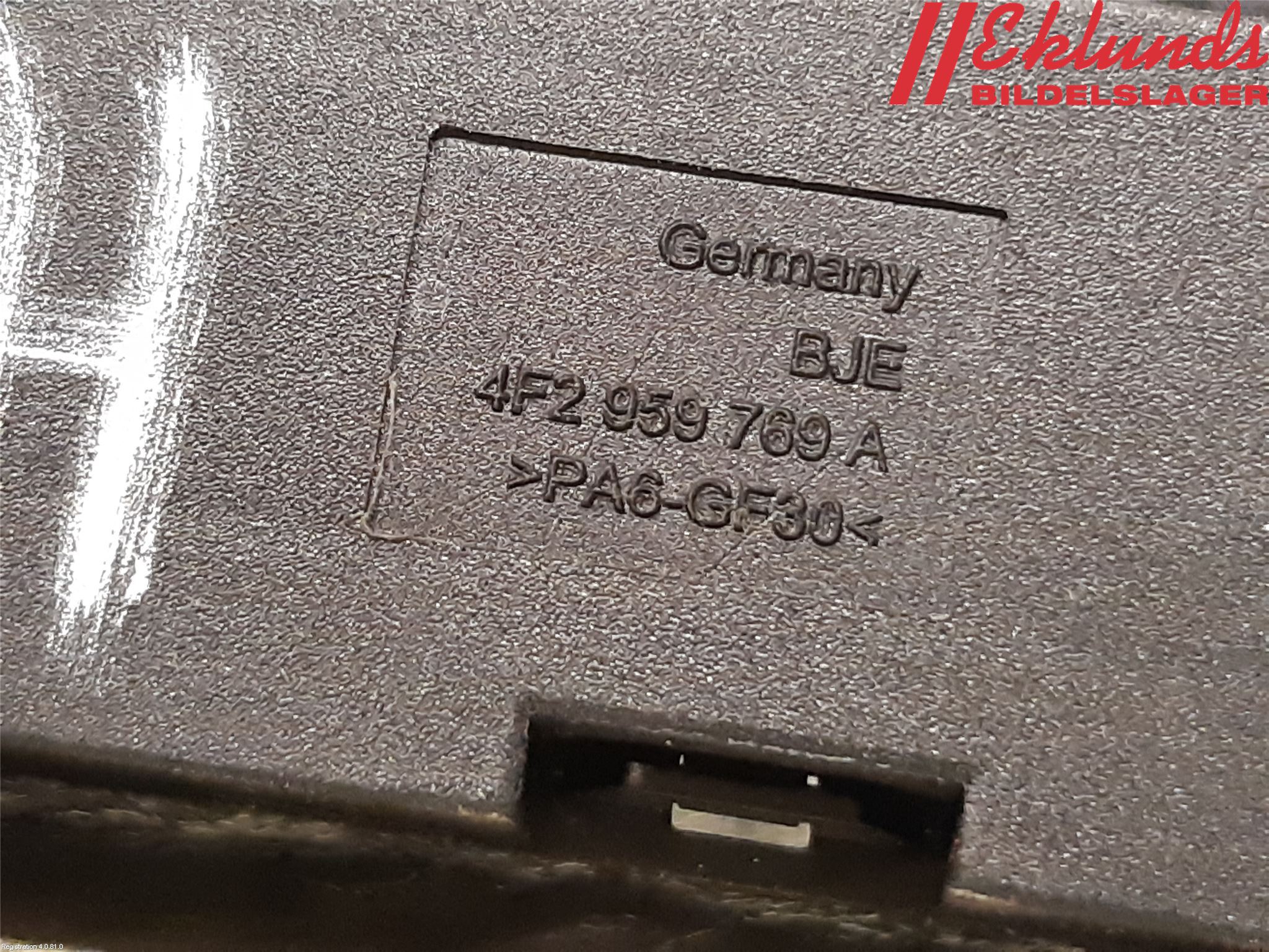 Audi A6/S6     05-11 Strömställare Stolminne