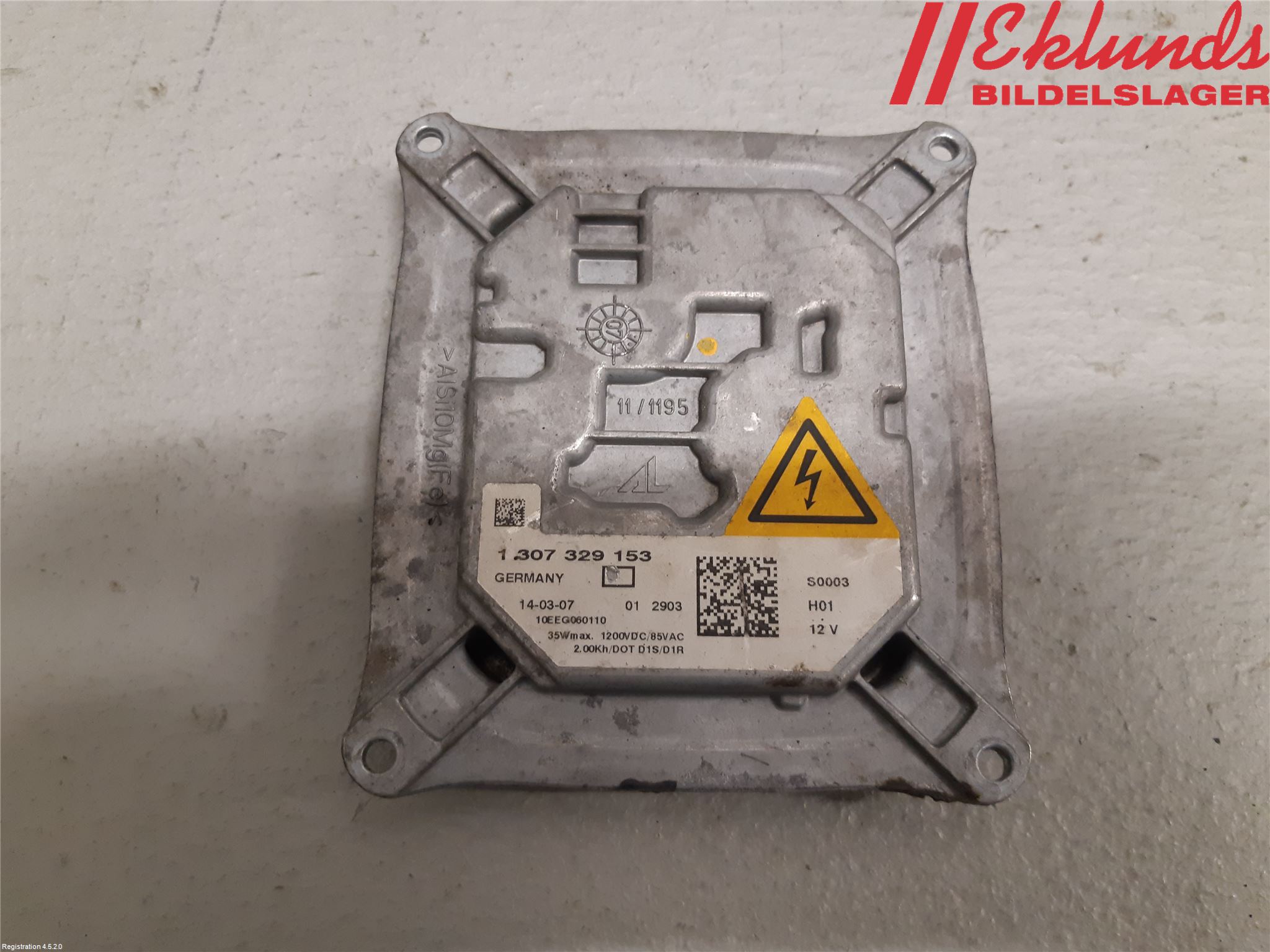 BMW 3 E92/93 Coupé/Cab 05-14 Styrenhet Strålkastare