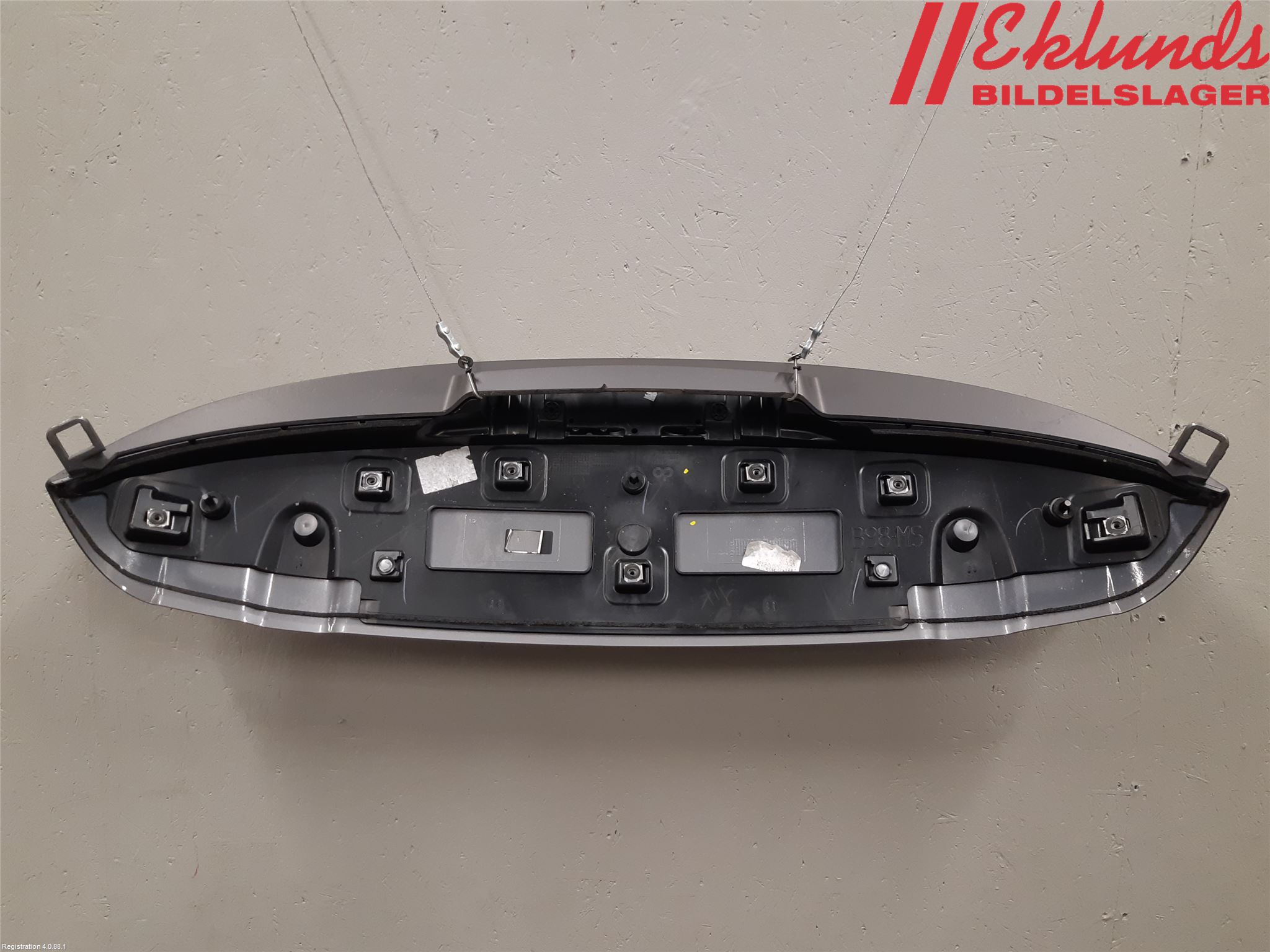 Renault CLIO IV 12-16 Spoiler Baklucka