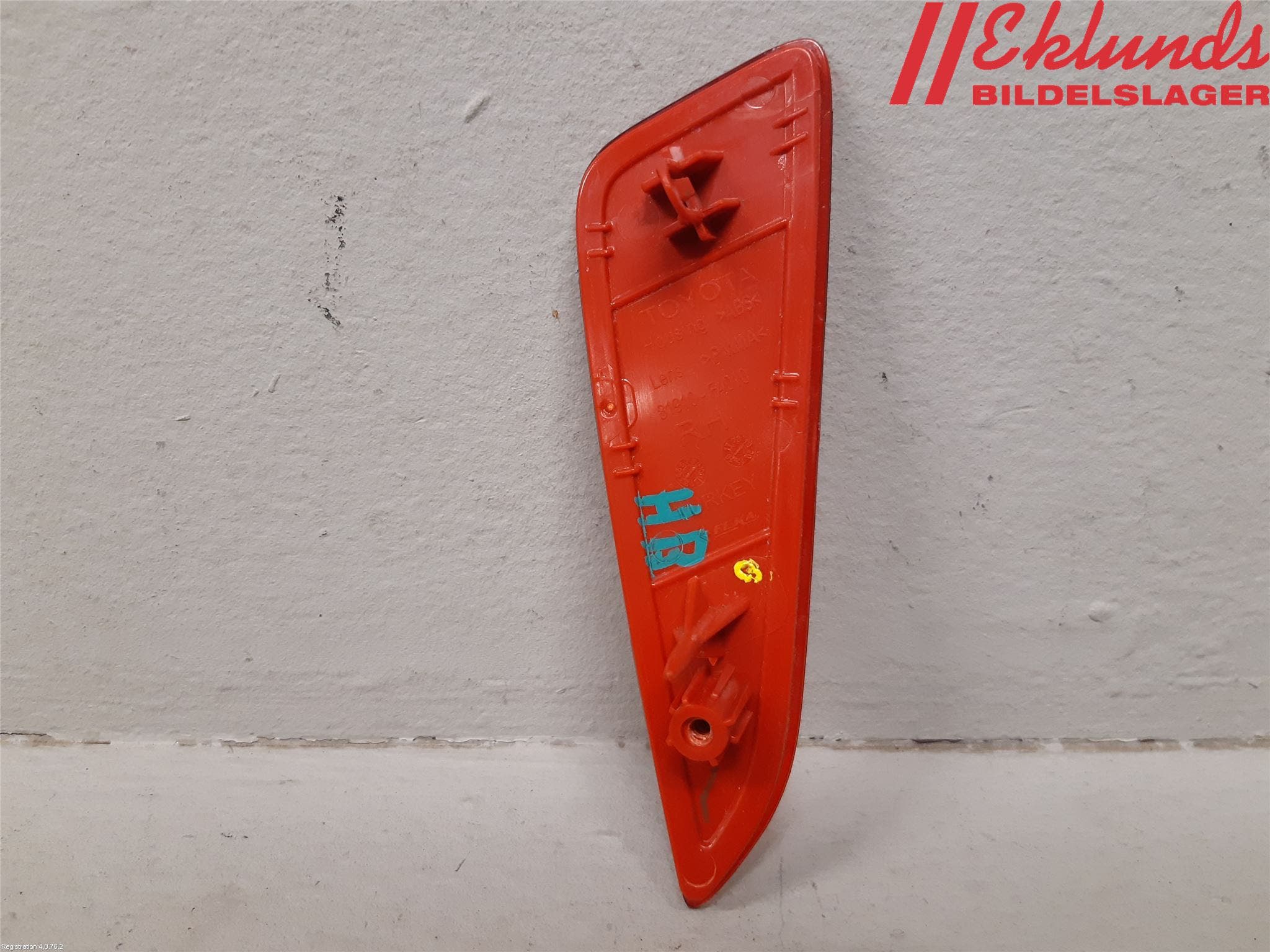 Toyota C-HR 16-23 Dimljus/Reflex Bak