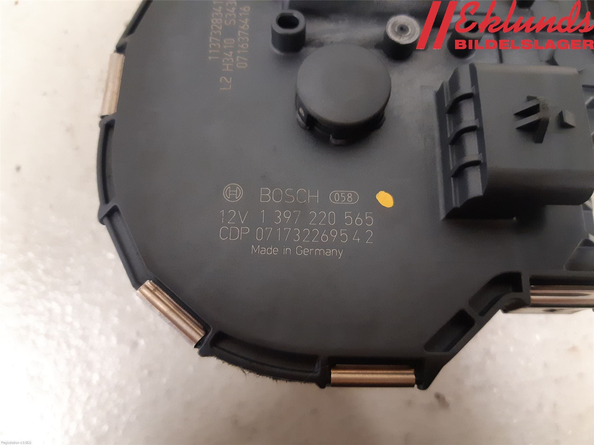 Mercedes-Benz MB E-KLASS (W211) 02-09 Torkarmotor Vindruta