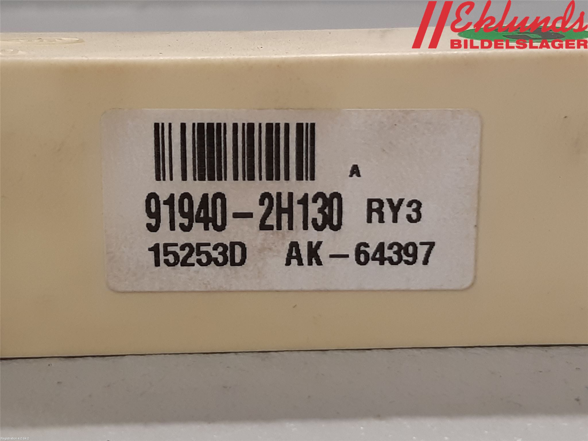 Hyundai i40 16-18 Säkringsdosa-Elcentral