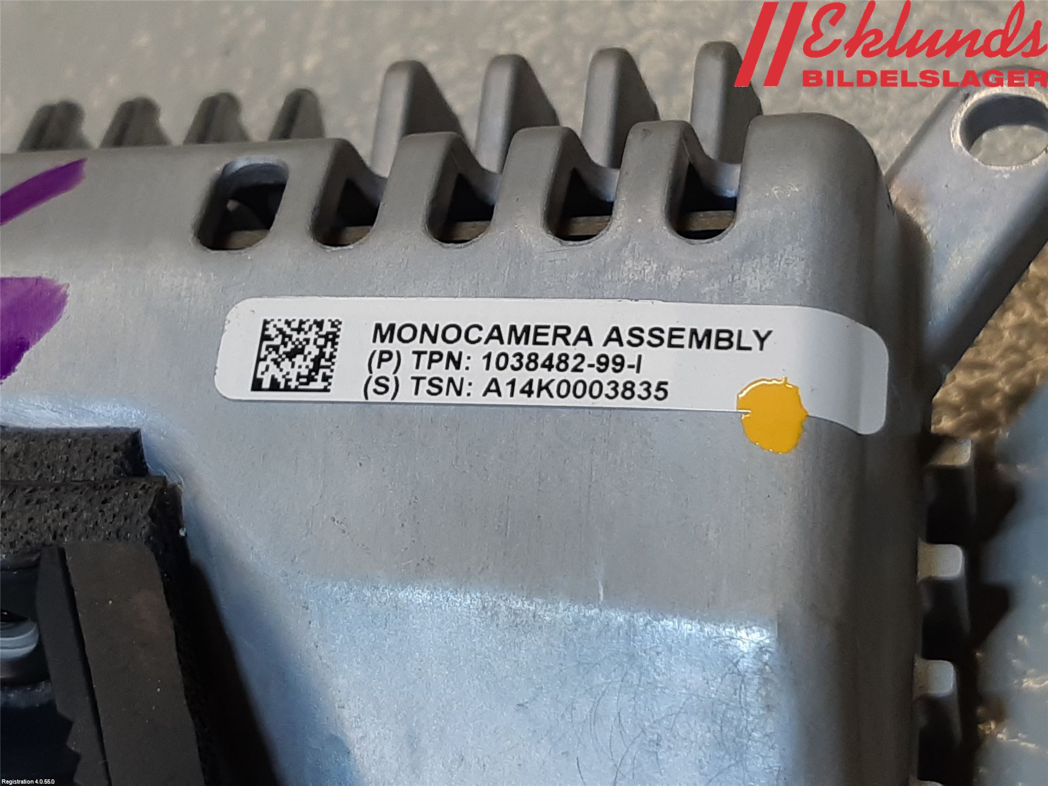 Tesla MODEL S 13- Sensor Aktivt Kollisionsskydd