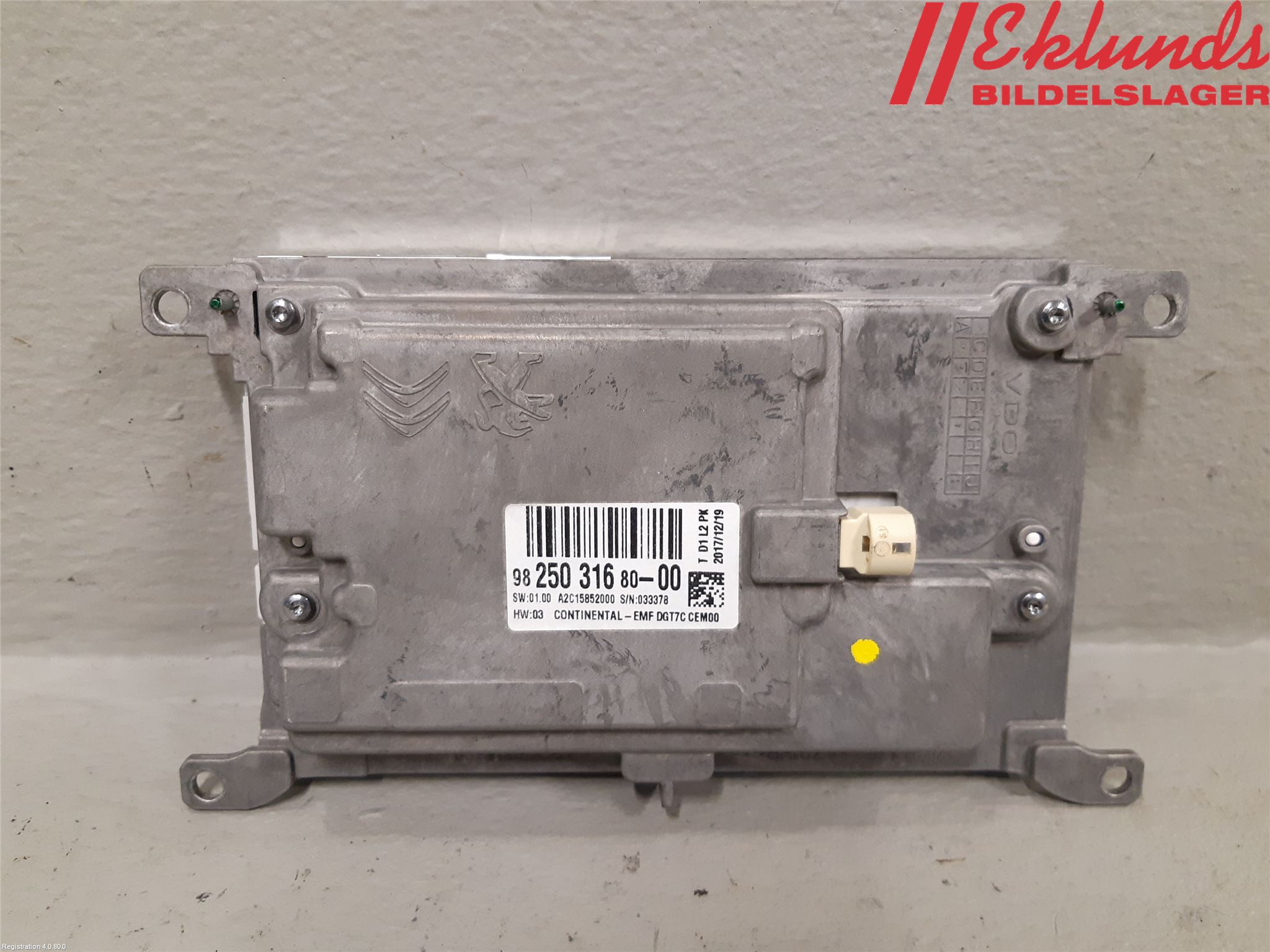 Toyota PROACE II 16- Cd Radio - Multimediapanel