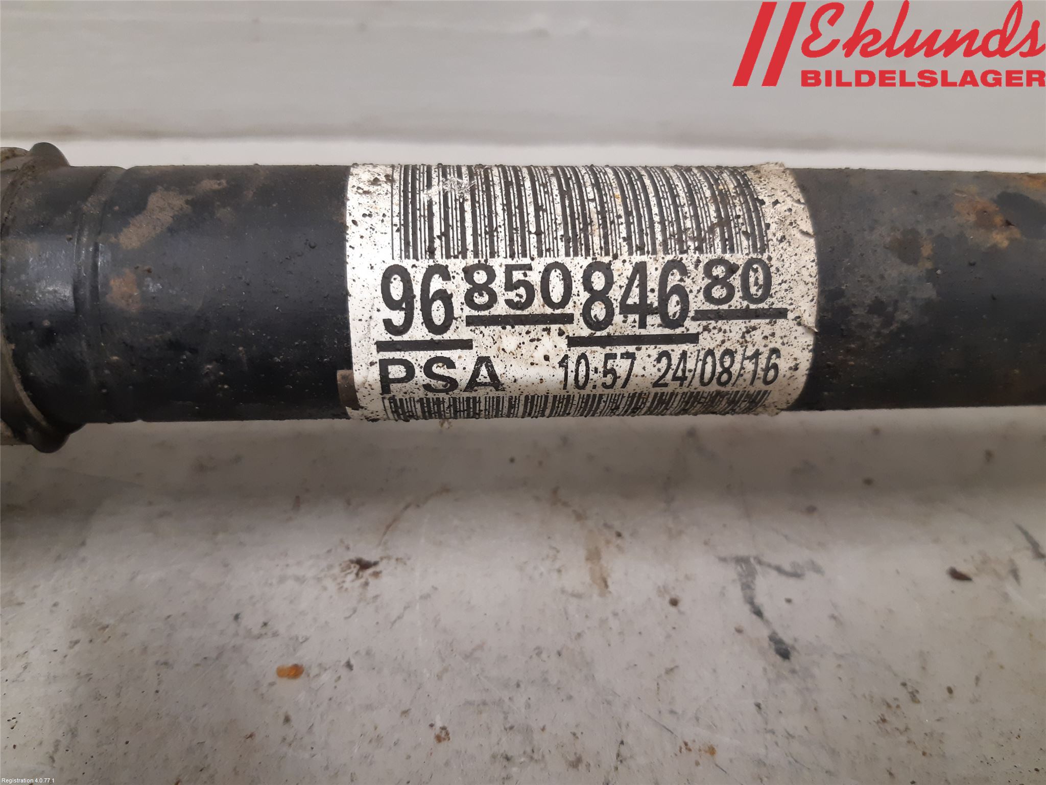 Citroen C4 II 11-18 Drivaxel Fram Höger