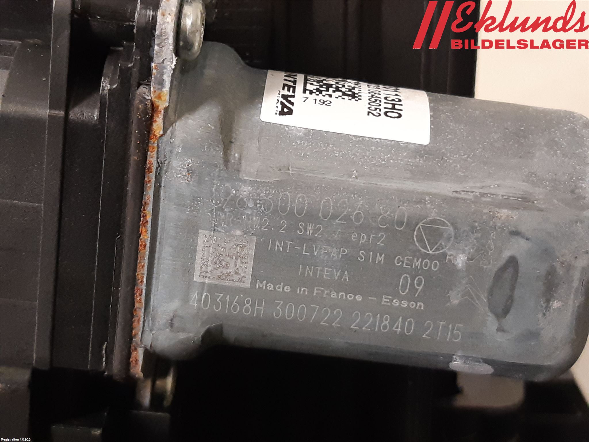 Peugeot 2008/E-2008 20- Fönsterhiss El Kompl