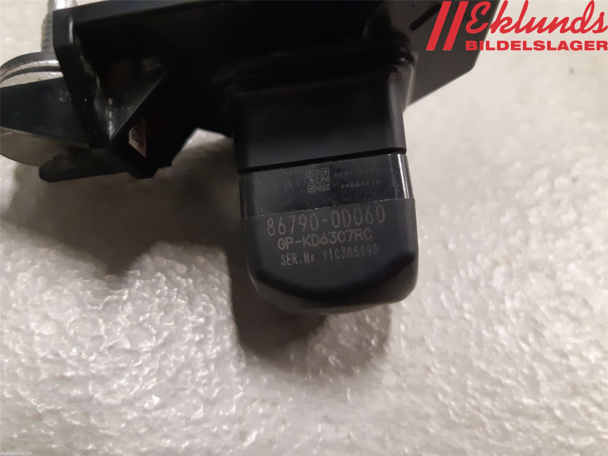 Toyota YARIS XP130 15-20 Parkeringshjälp Kamera