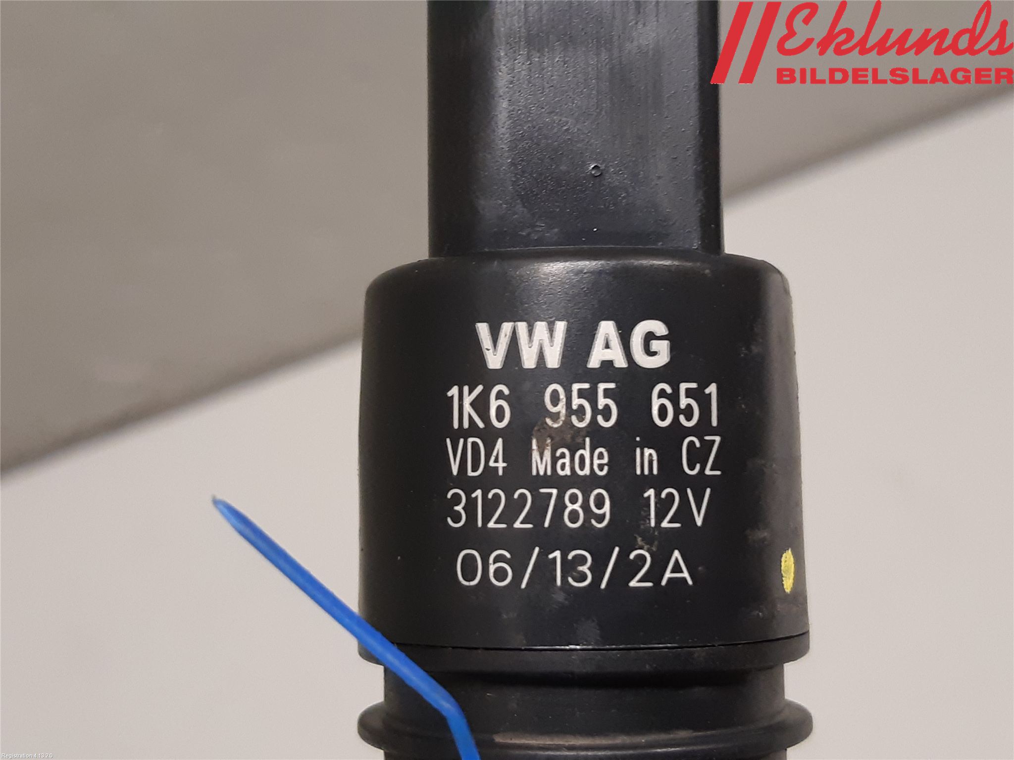 Volkswagen VW PASSAT 11-14 Spolarpump Vindruta