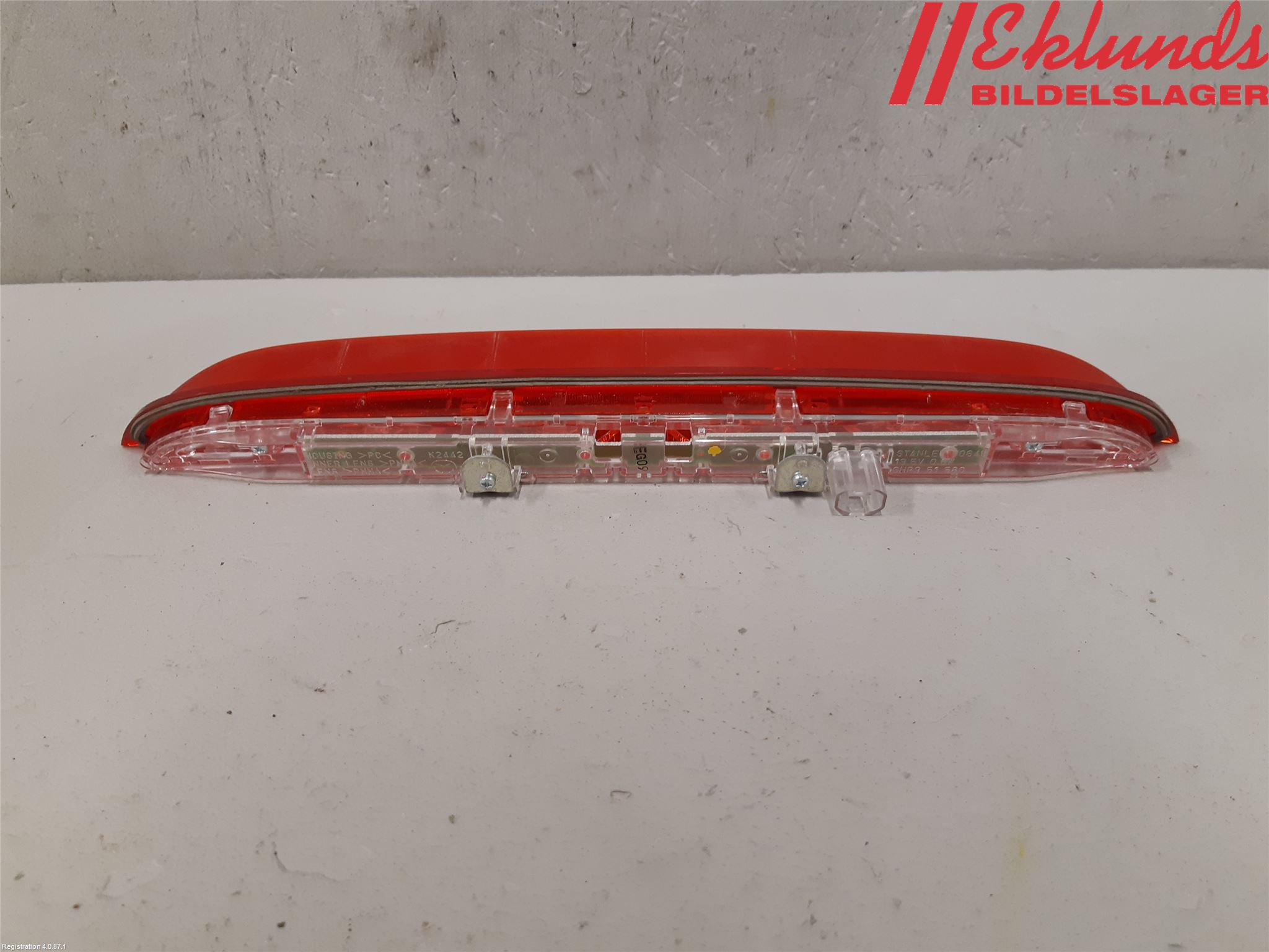 Mazda 6 13- Bromsljus Bakruta