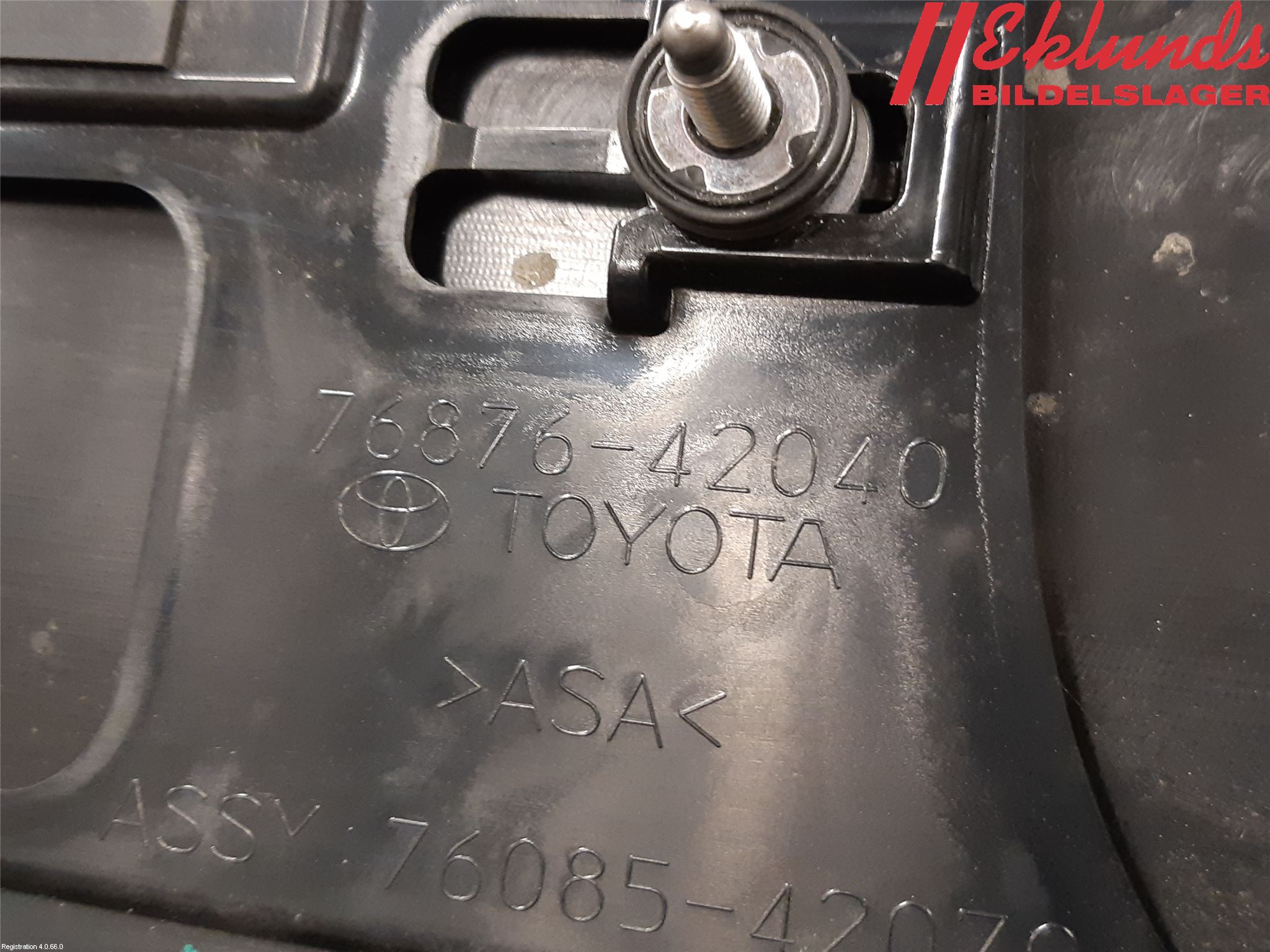 Toyota RAV4 19- Spoiler Baklucka